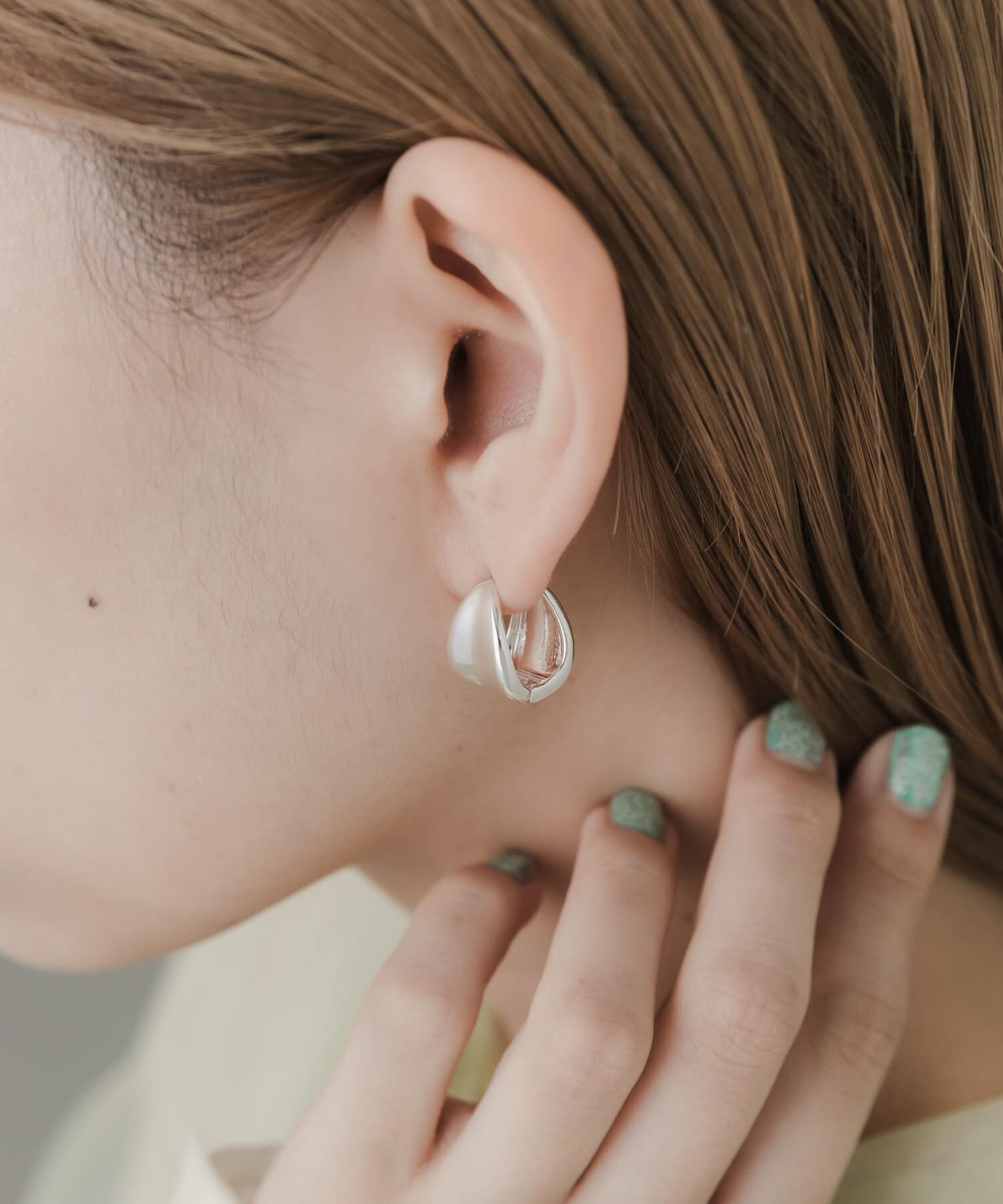 SMELLY「メタルワンタッチピアス」|ピアス|