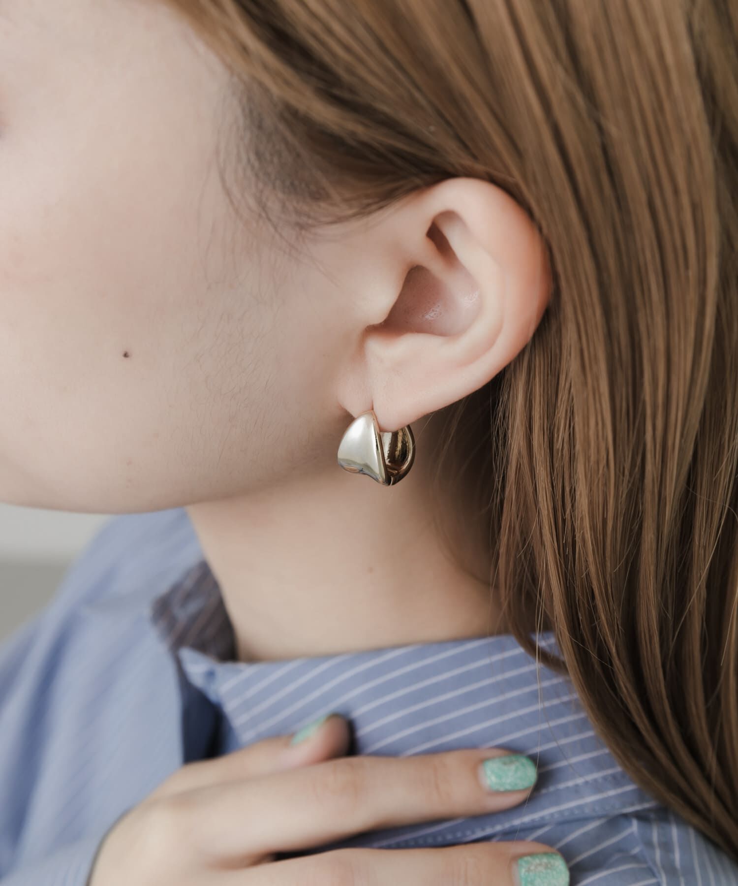 SMELLY「メタルワンタッチピアス」|ピアス|