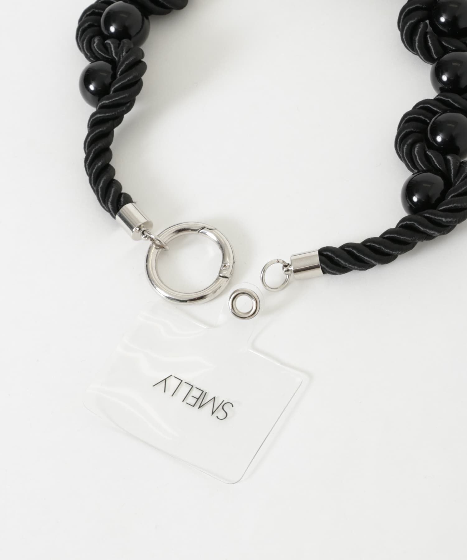 SMELLY「ツイストロープボールハンドストラップ」|モバイルケース|