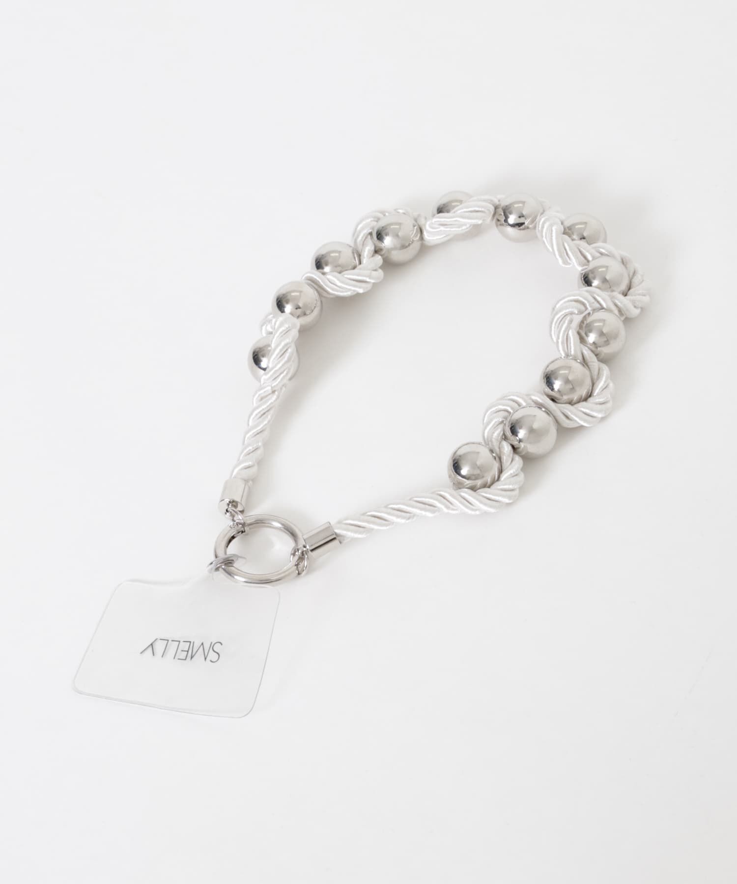 SMELLY「ツイストロープボールハンドストラップ」|モバイルケース|