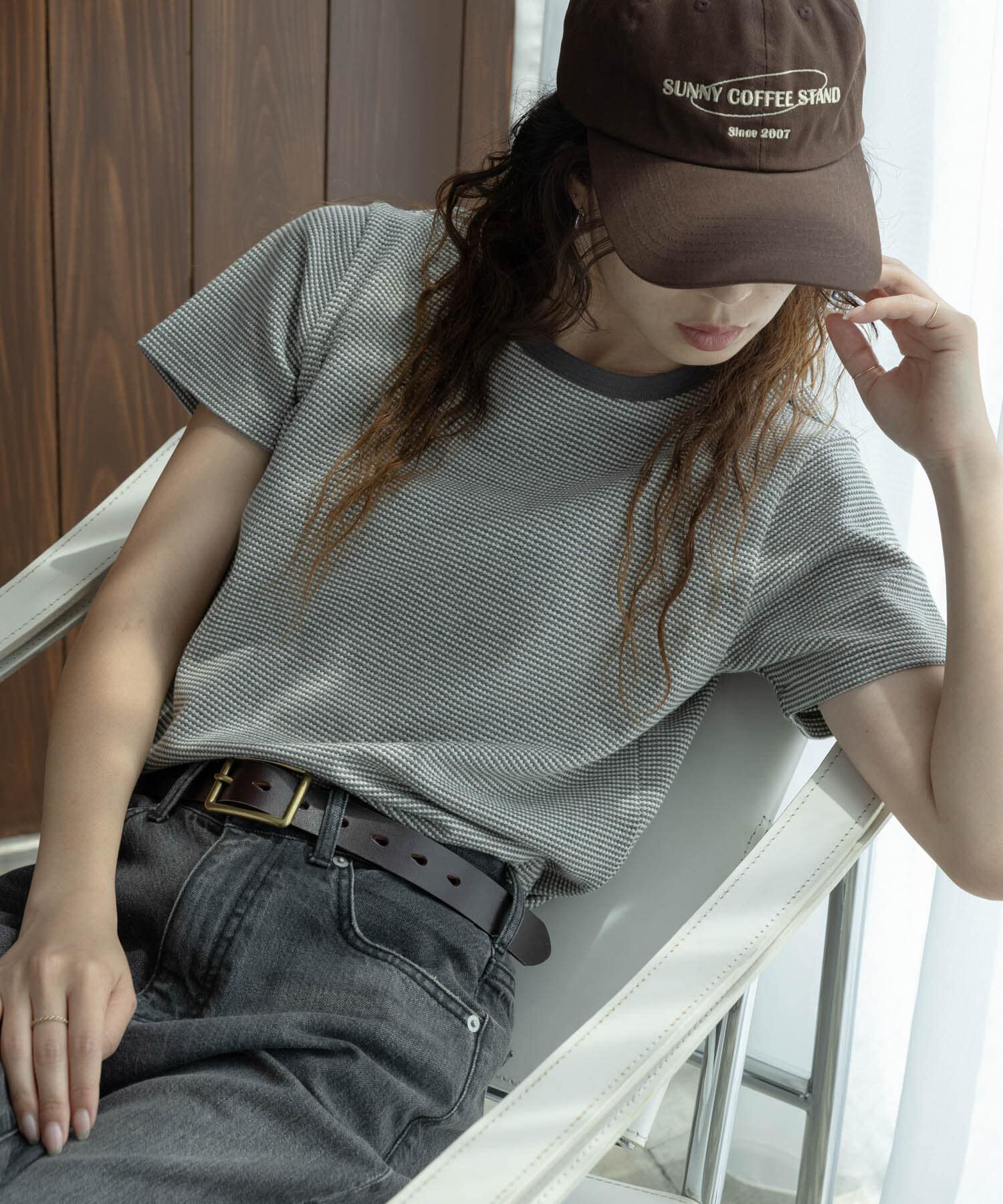 Sonny Label 「JQベーシックコンパクトTシャツ」|Tシャツ・カットソー|