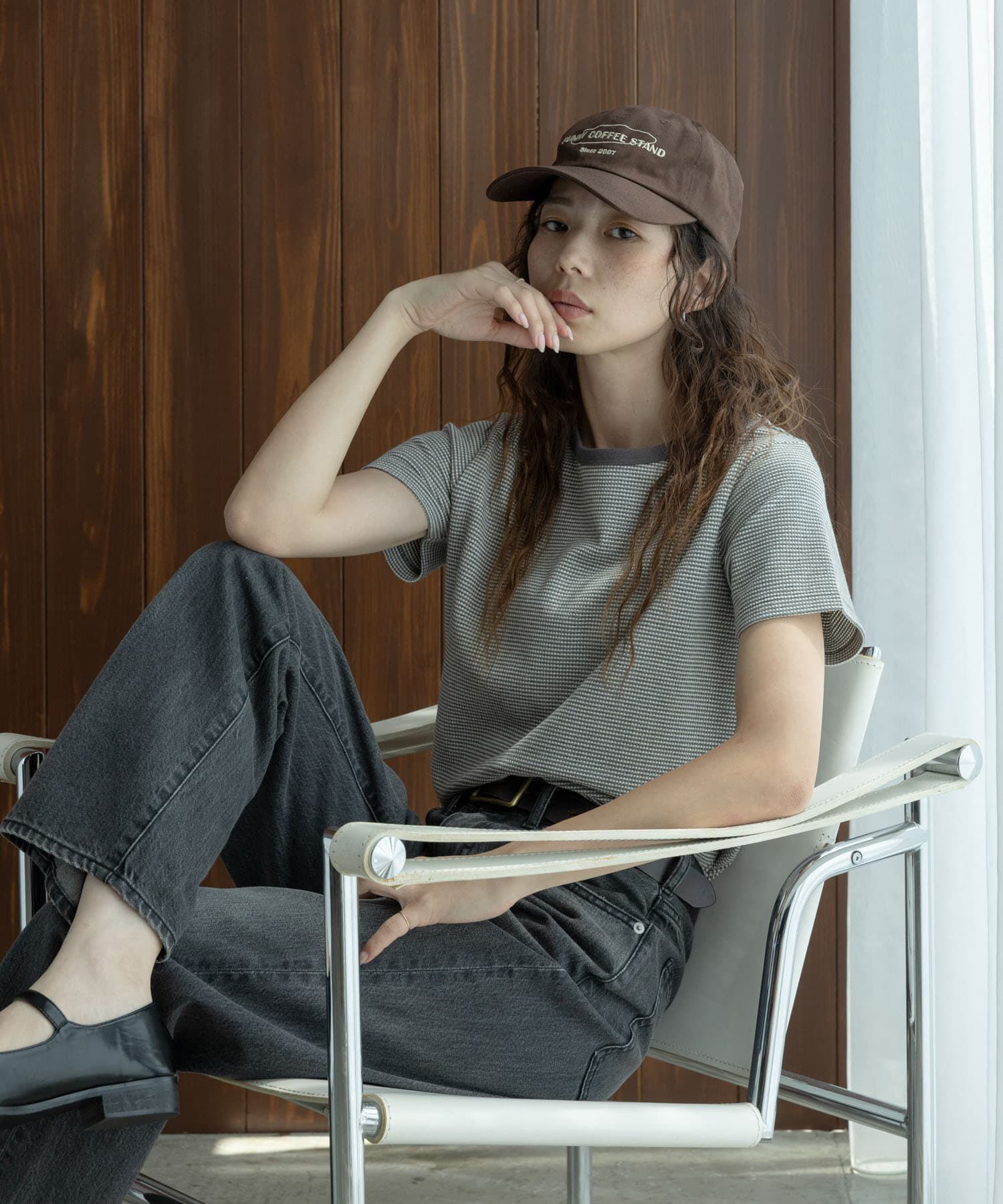 Sonny Label 「JQベーシックコンパクトTシャツ」|Tシャツ・カットソー|