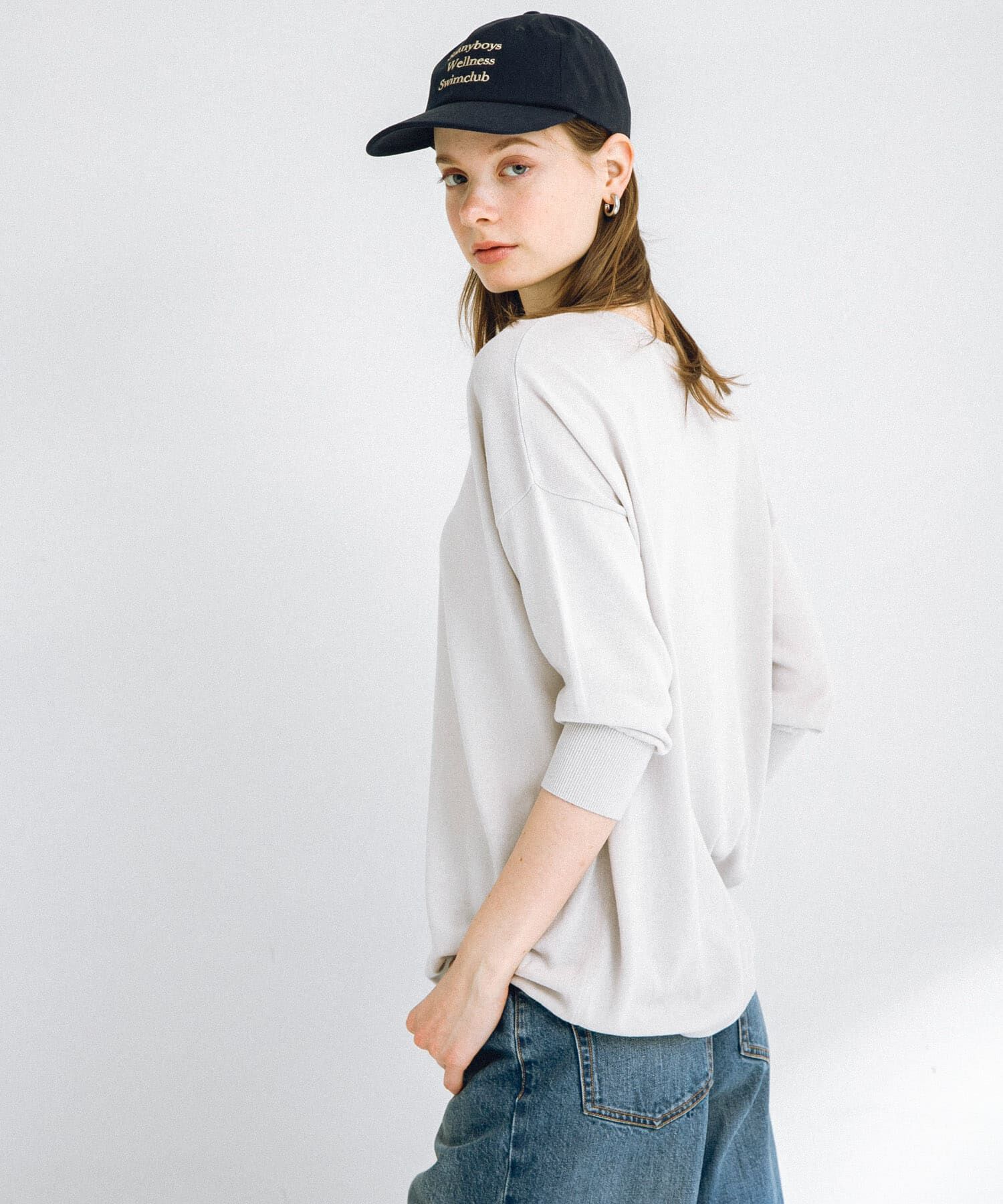 Sonny Label 「『接触冷感』クールミストワイドニットプルオーバー」|ニット・セーター|