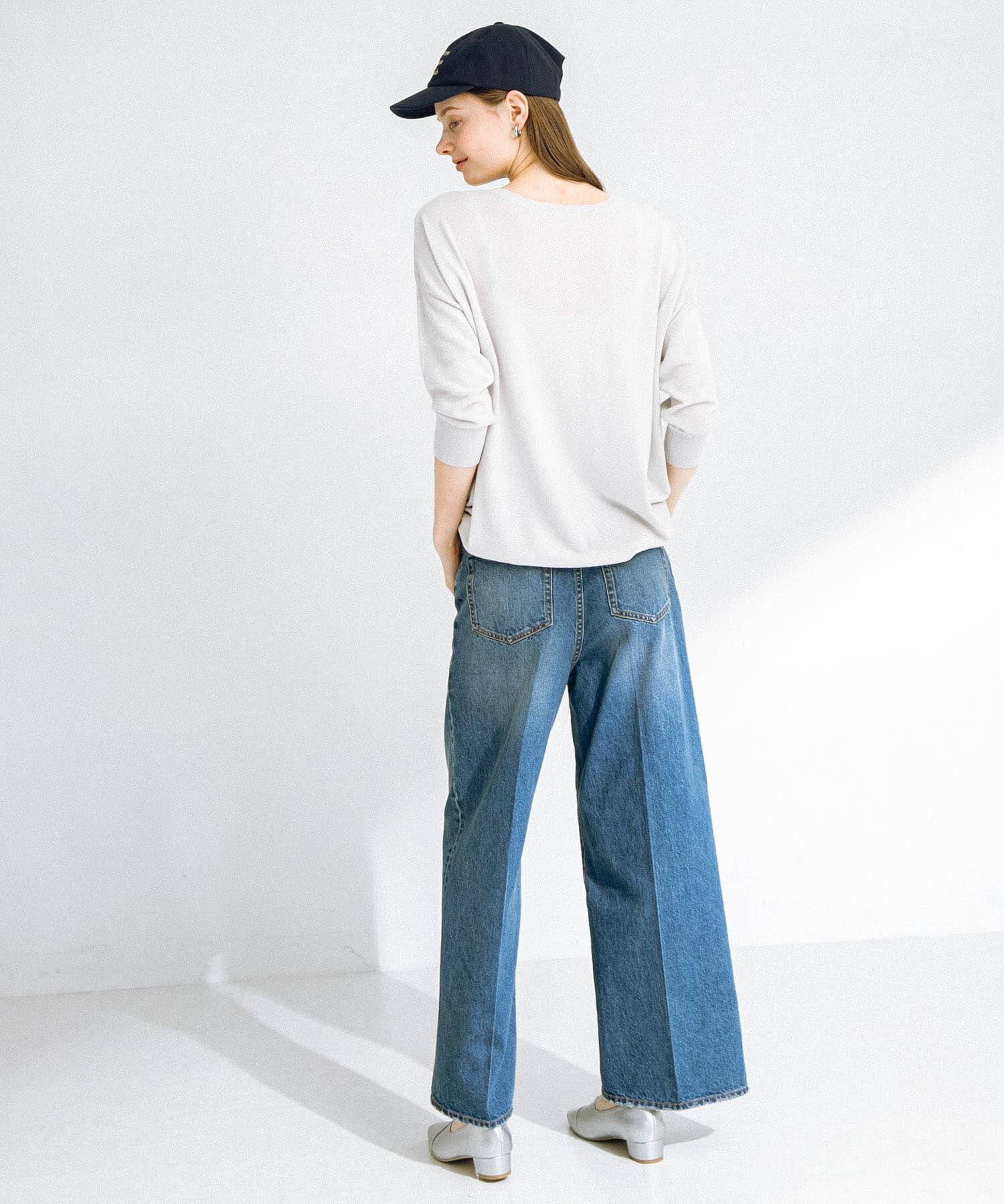 Sonny Label 「『接触冷感』クールミストワイドニットプルオーバー」|ニット・セーター|