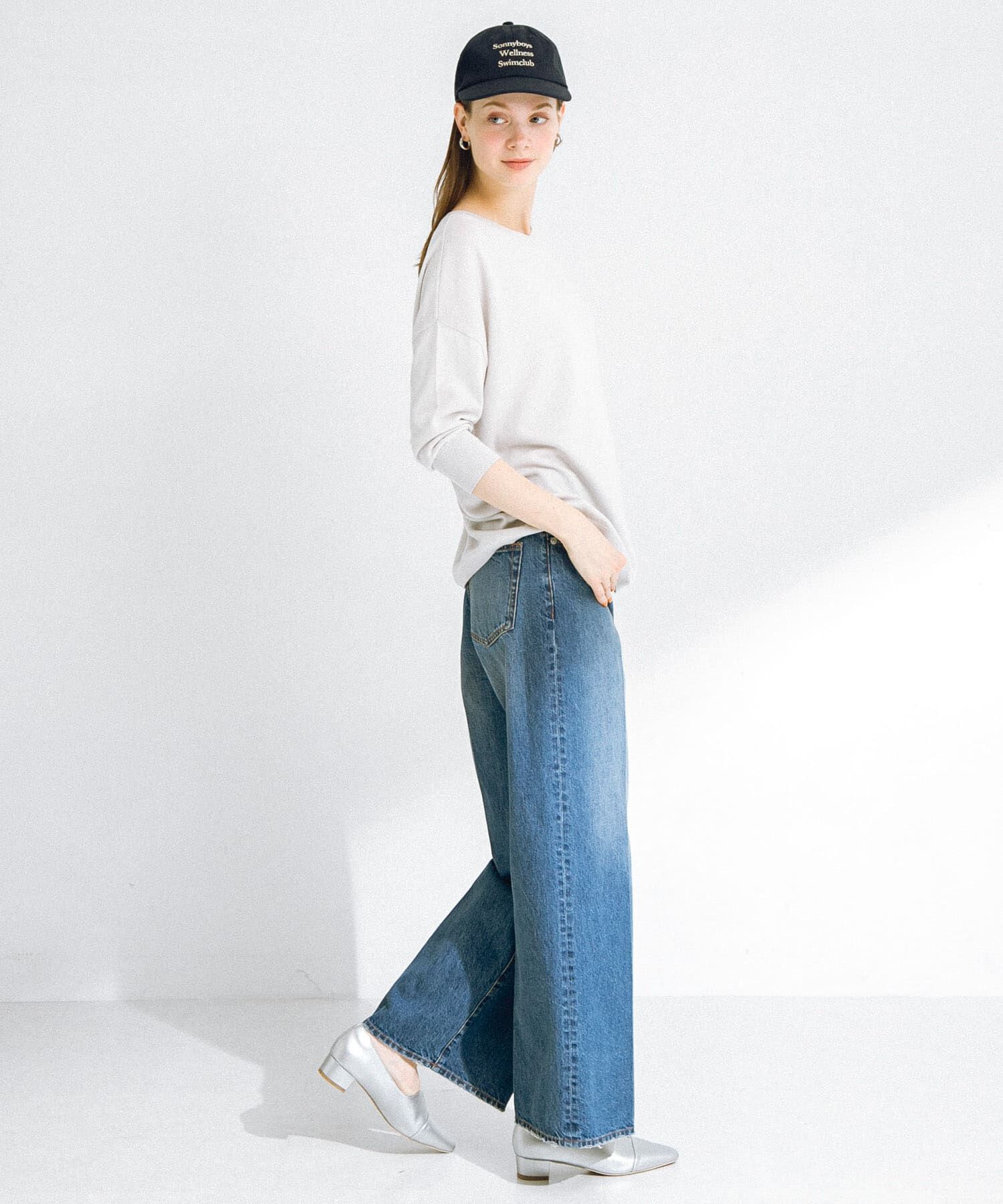 Sonny Label 「『接触冷感』クールミストワイドニットプルオーバー」|ニット・セーター|