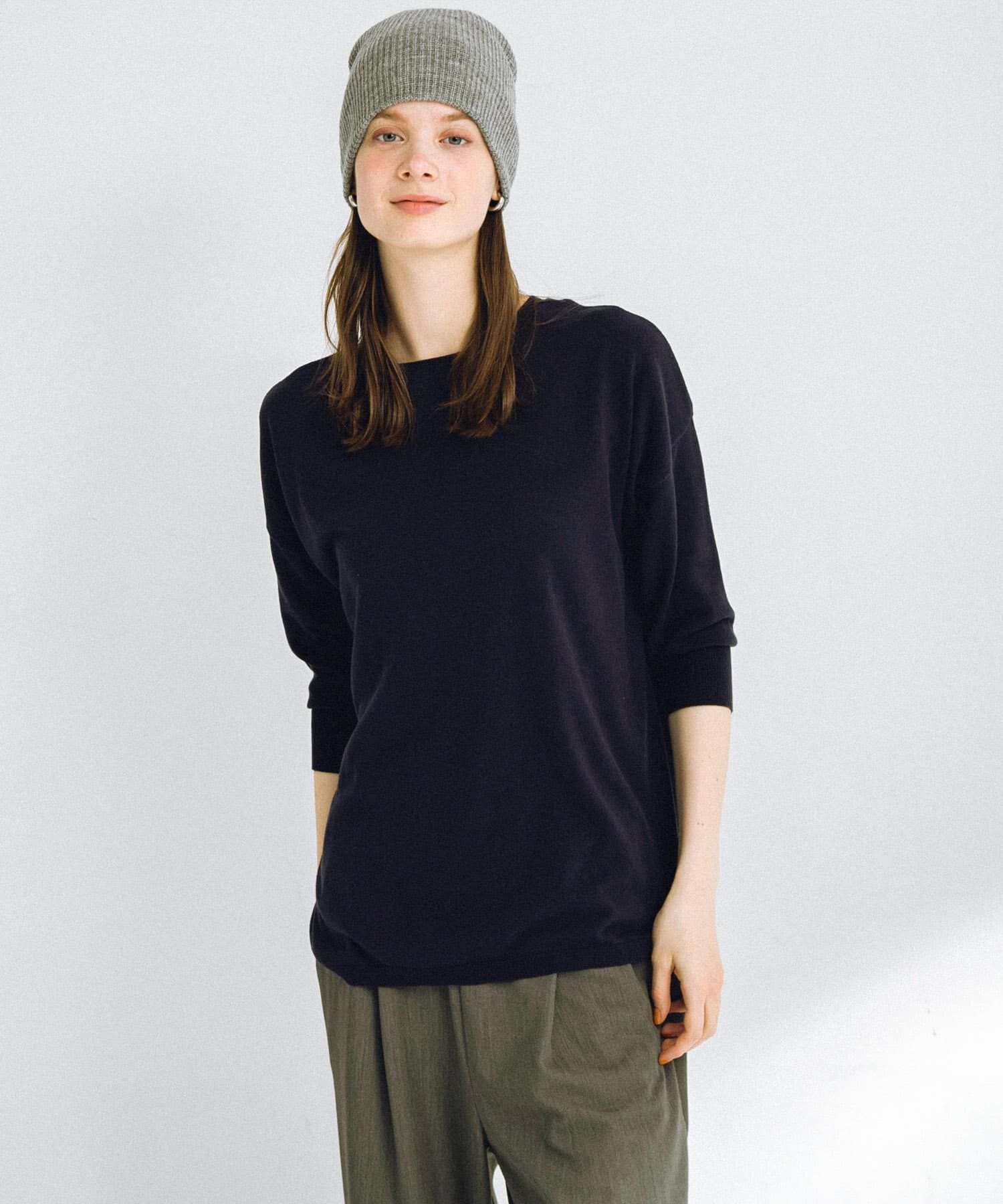 Sonny Label 「『接触冷感』クールミストワイドニットプルオーバー」|ニット・セーター|