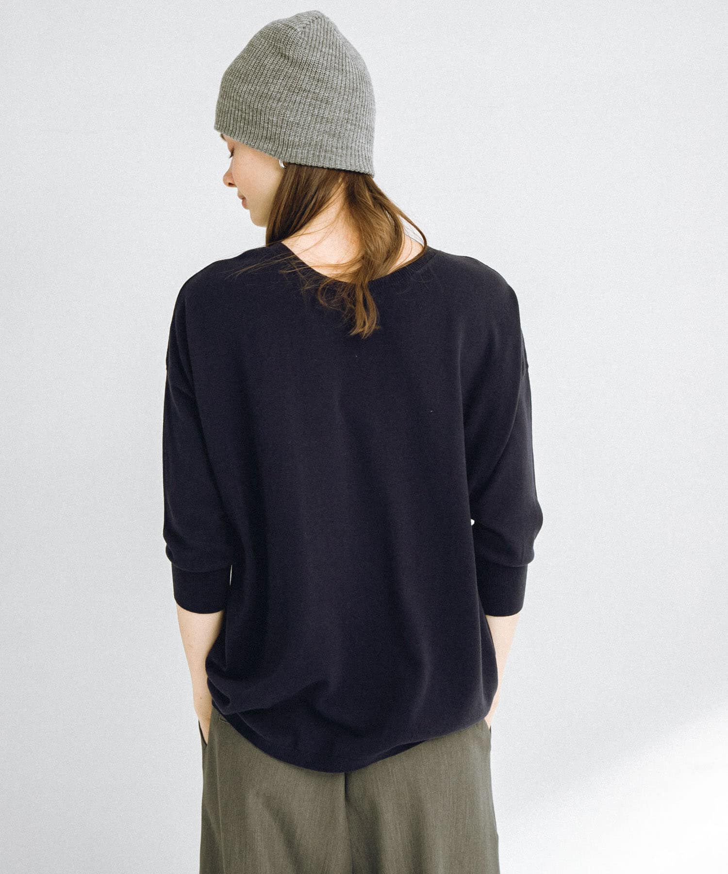 Sonny Label 「『接触冷感』クールミストワイドニットプルオーバー」|ニット・セーター|