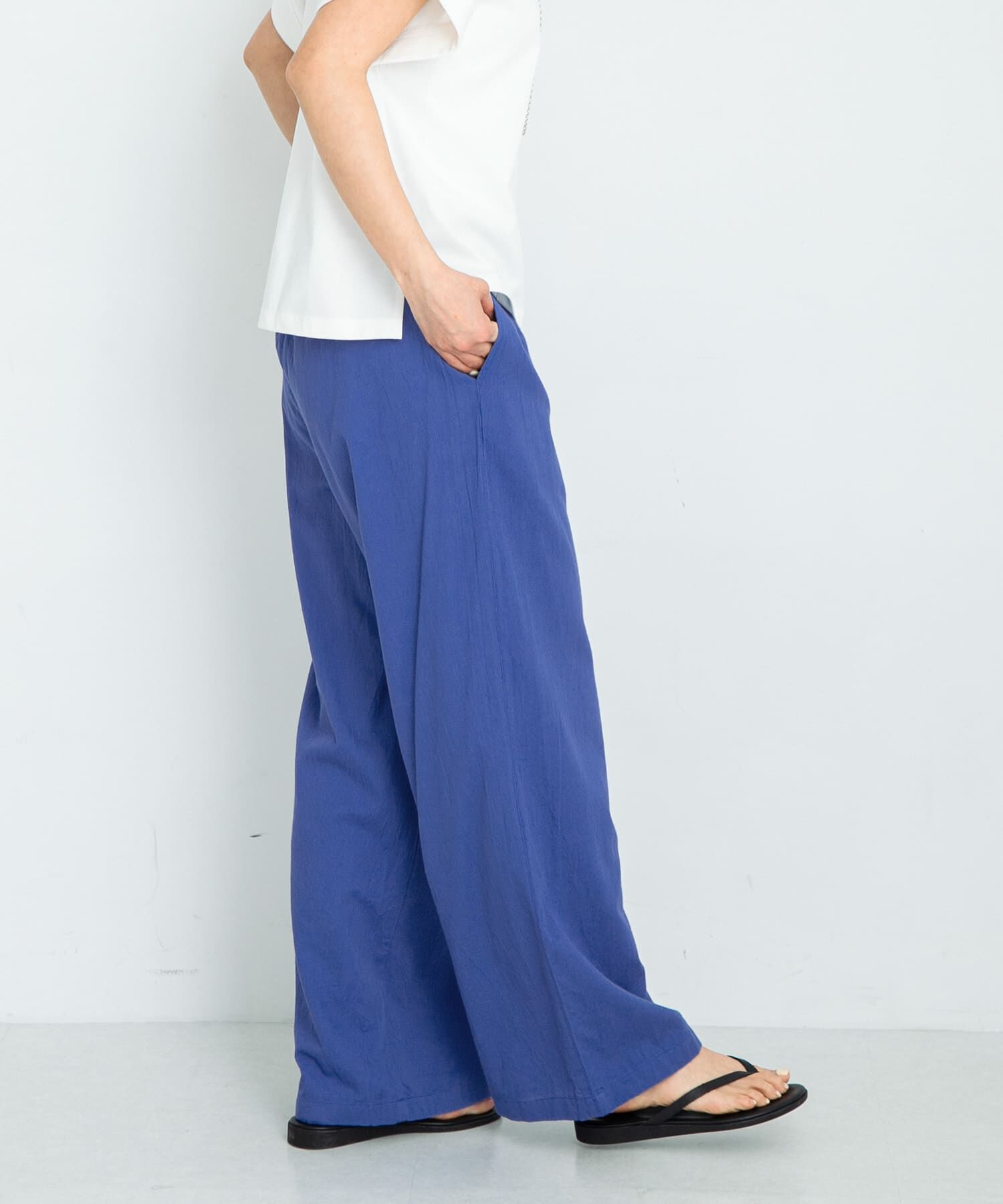 Sonny Label 「コットンイージーカラーパンツ」|その他|ブルー