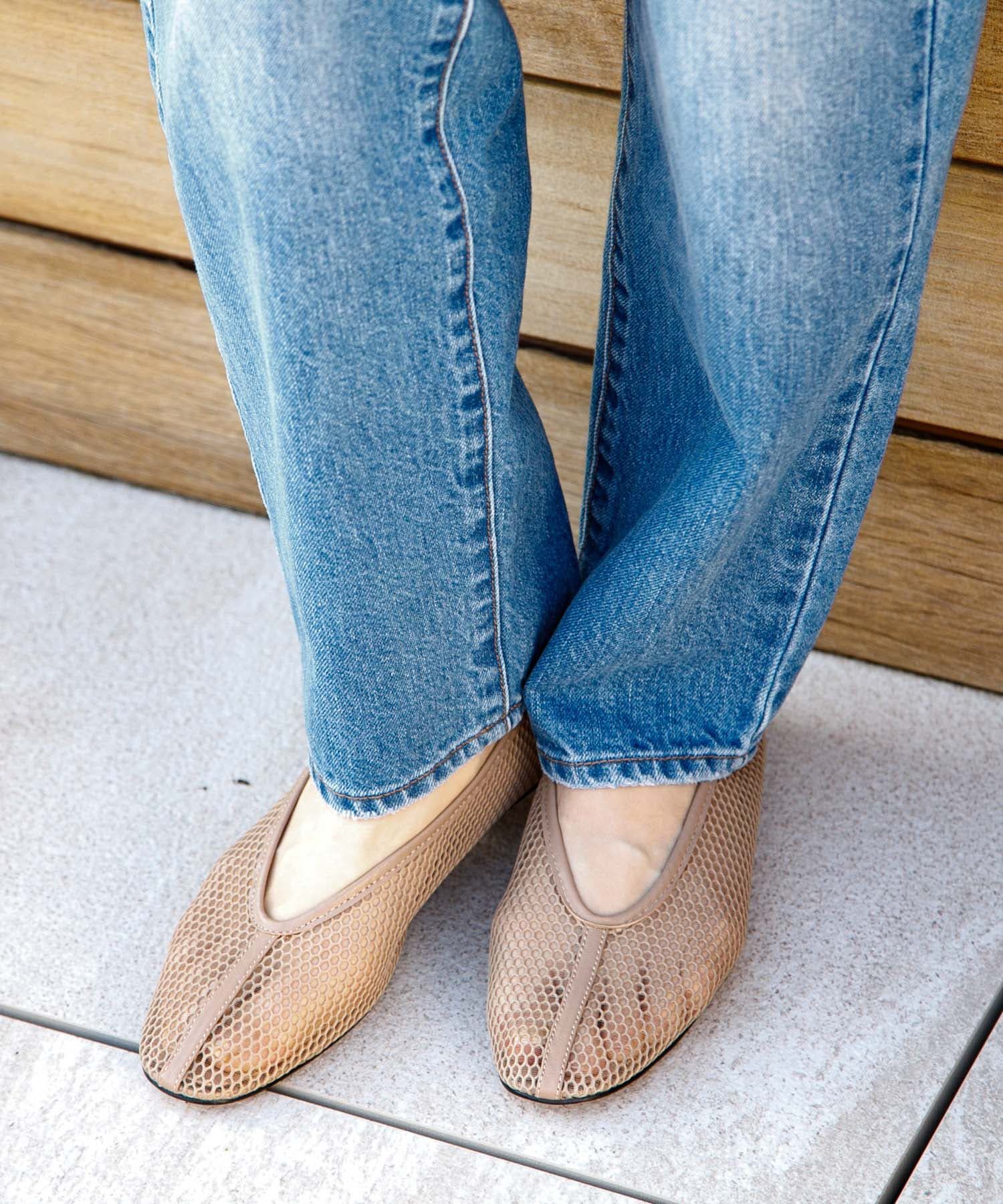 Sonny Label 「REMME　メッシュフラットシューズ」|その他|ベージュ