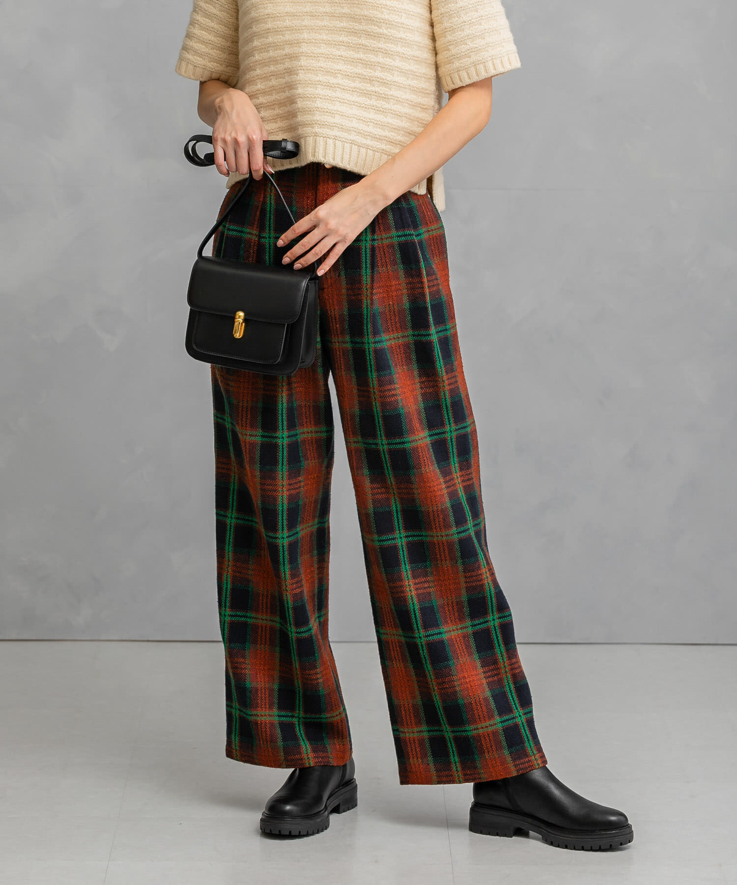 URBAN RESEARCH ROSSO「ツイードストレートパンツ」|その他|