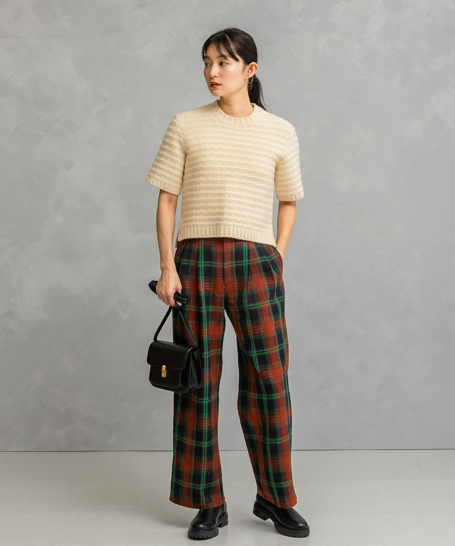 URBAN RESEARCH ROSSO「ツイードストレートパンツ」|その他|