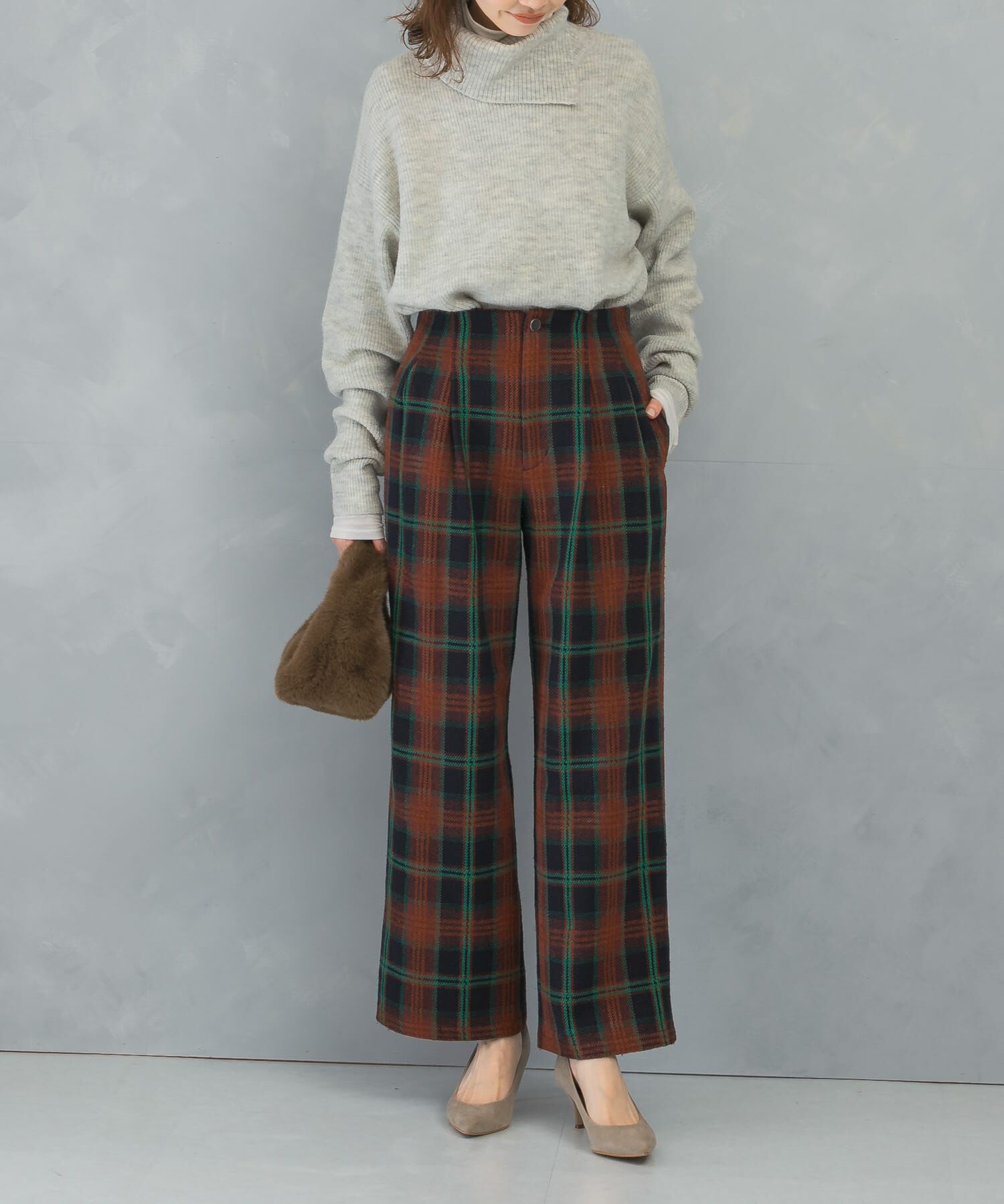 URBAN RESEARCH ROSSO「ツイードストレートパンツ」|その他|