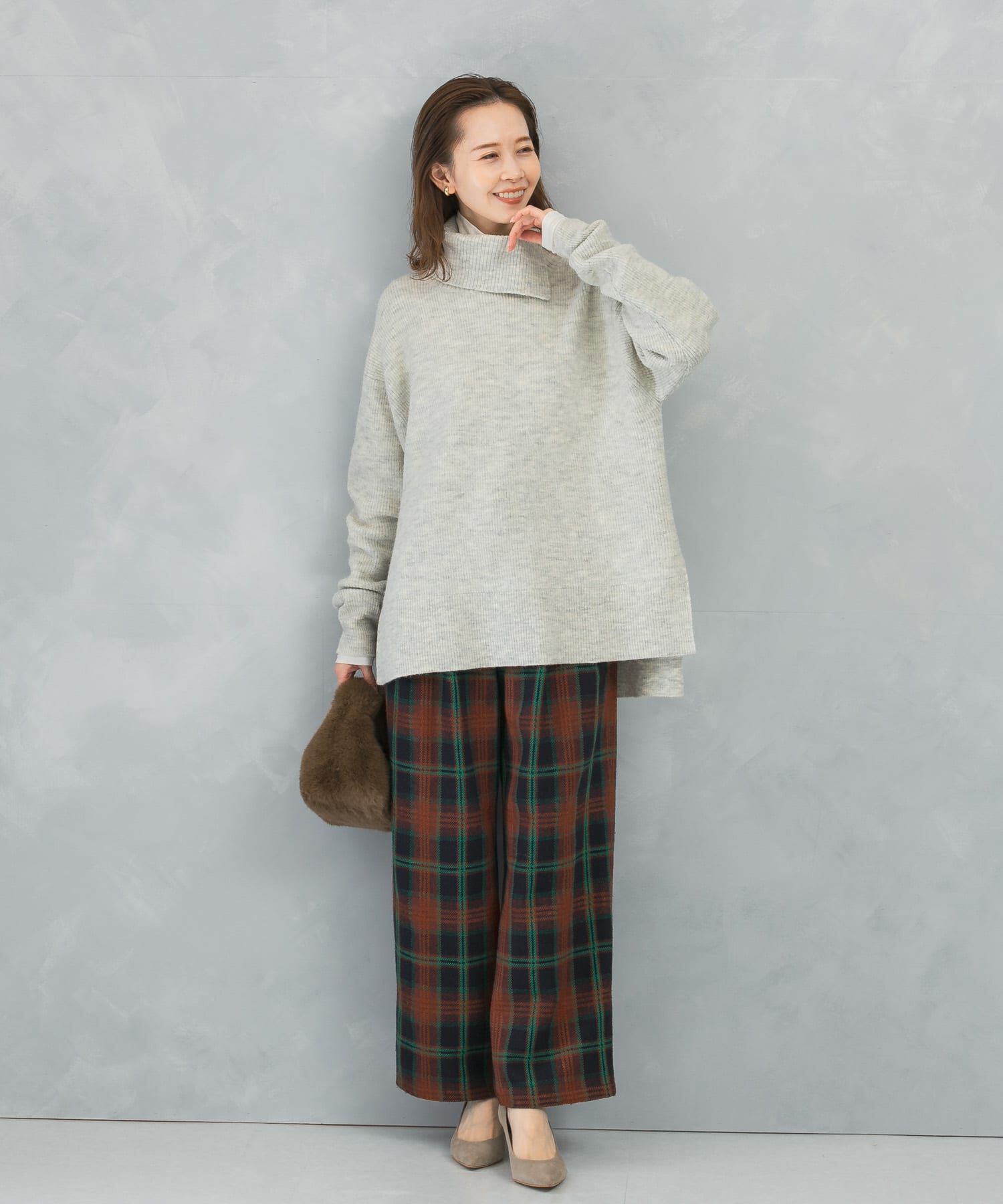 URBAN RESEARCH ROSSO「ツイードストレートパンツ」|その他|