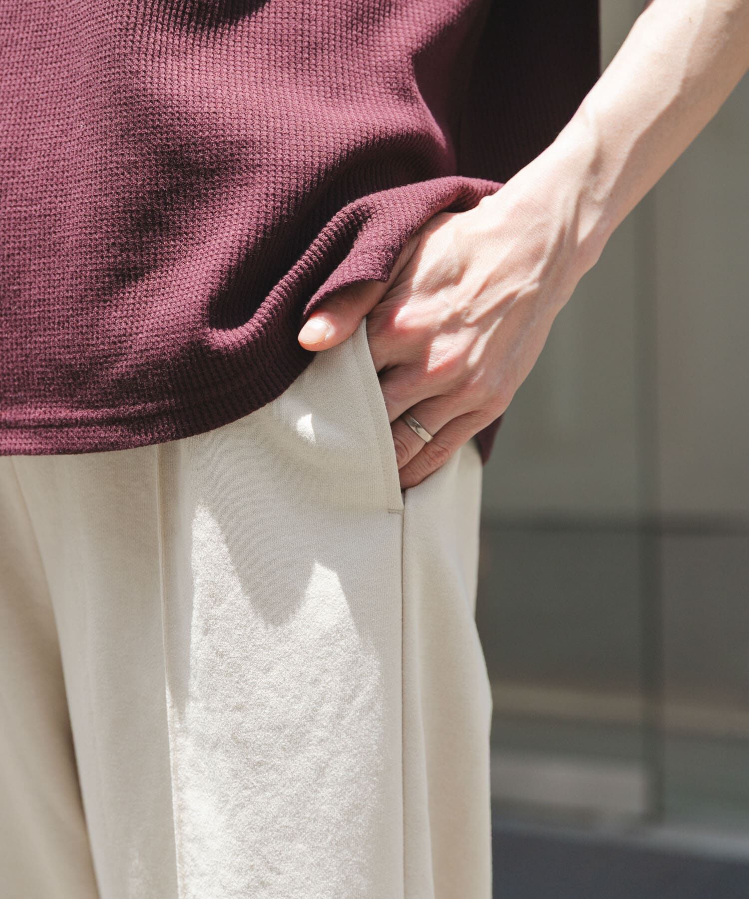 URBAN RESEARCH DOORS「FORK&SPOON　ドライタッチカットパンツ」|その他|