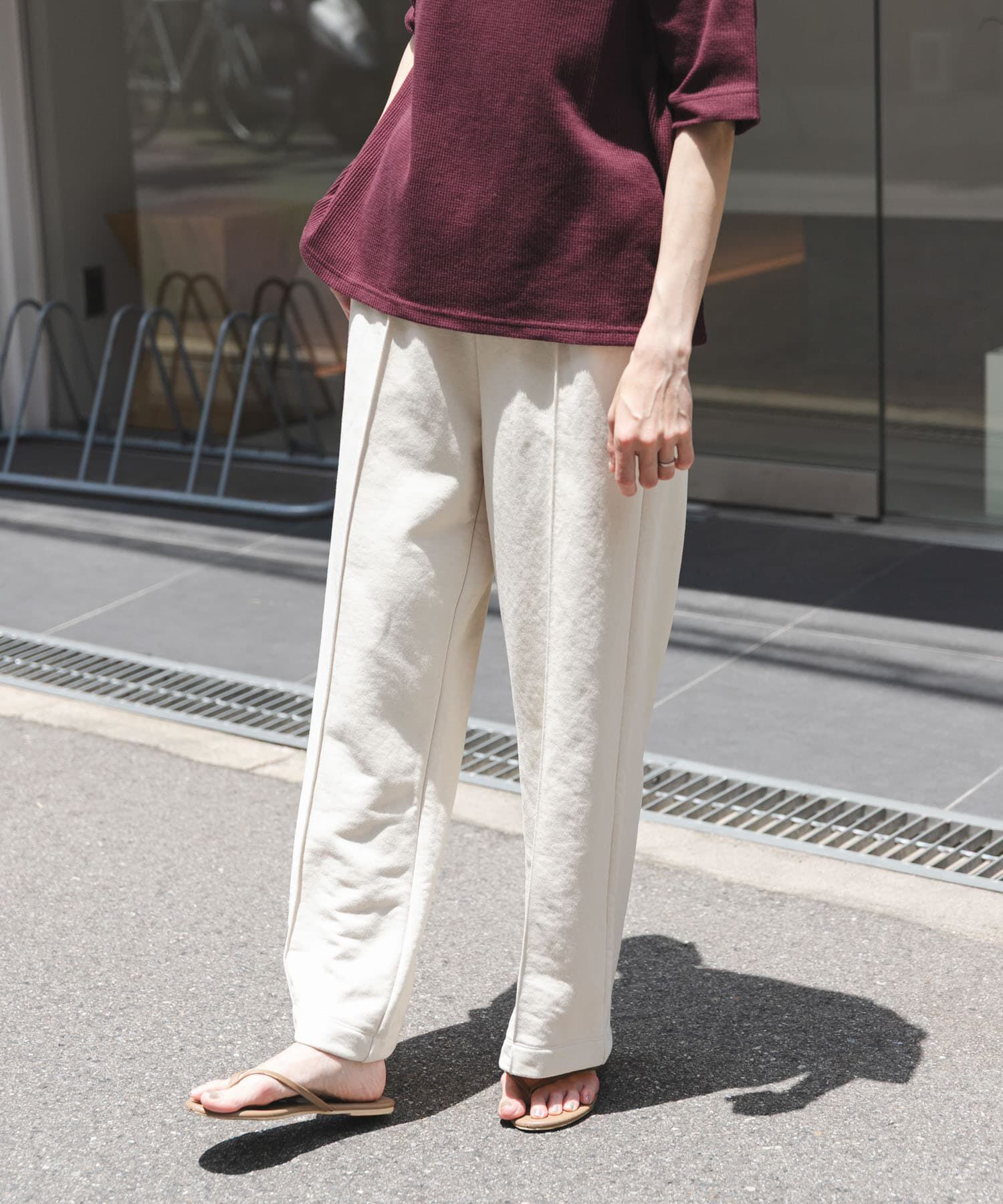 URBAN RESEARCH DOORS「FORK&SPOON　ドライタッチカットパンツ」|その他|