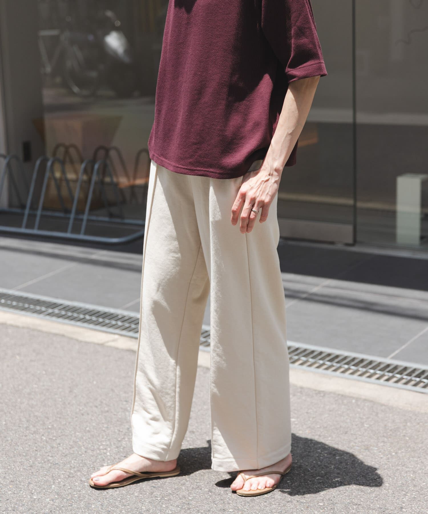 URBAN RESEARCH DOORS「FORK&SPOON　ドライタッチカットパンツ」|その他|