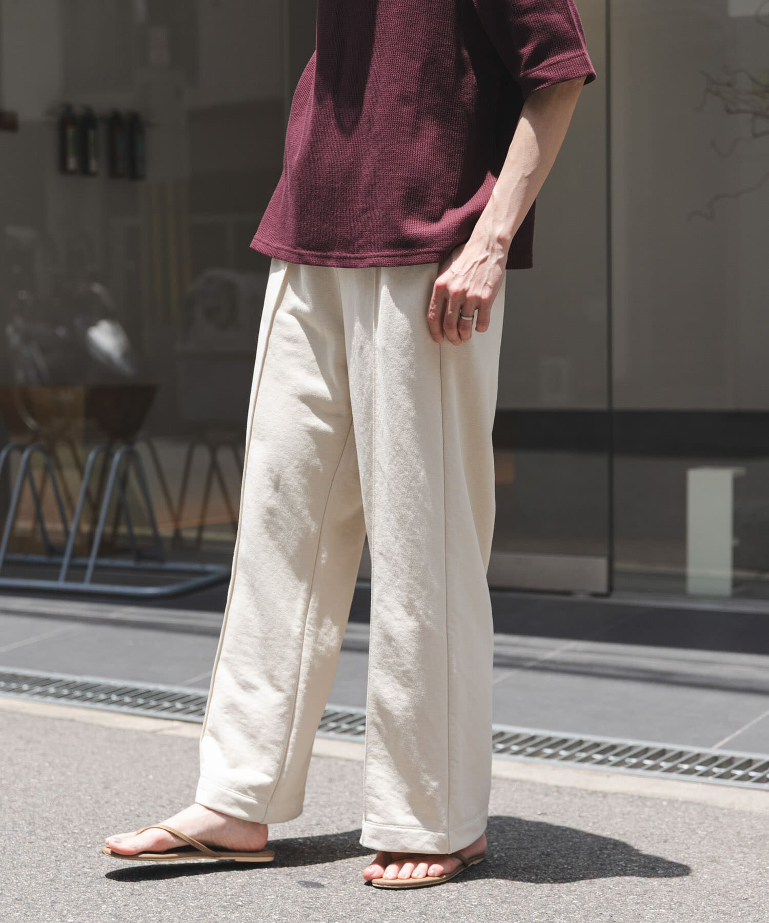 URBAN RESEARCH DOORS「FORK&SPOON　ドライタッチカットパンツ」|その他|