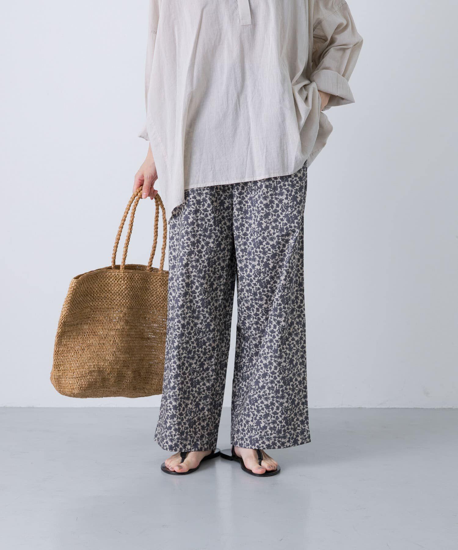 かぐれ「コットン小花柄イージーパンツ」|その他|