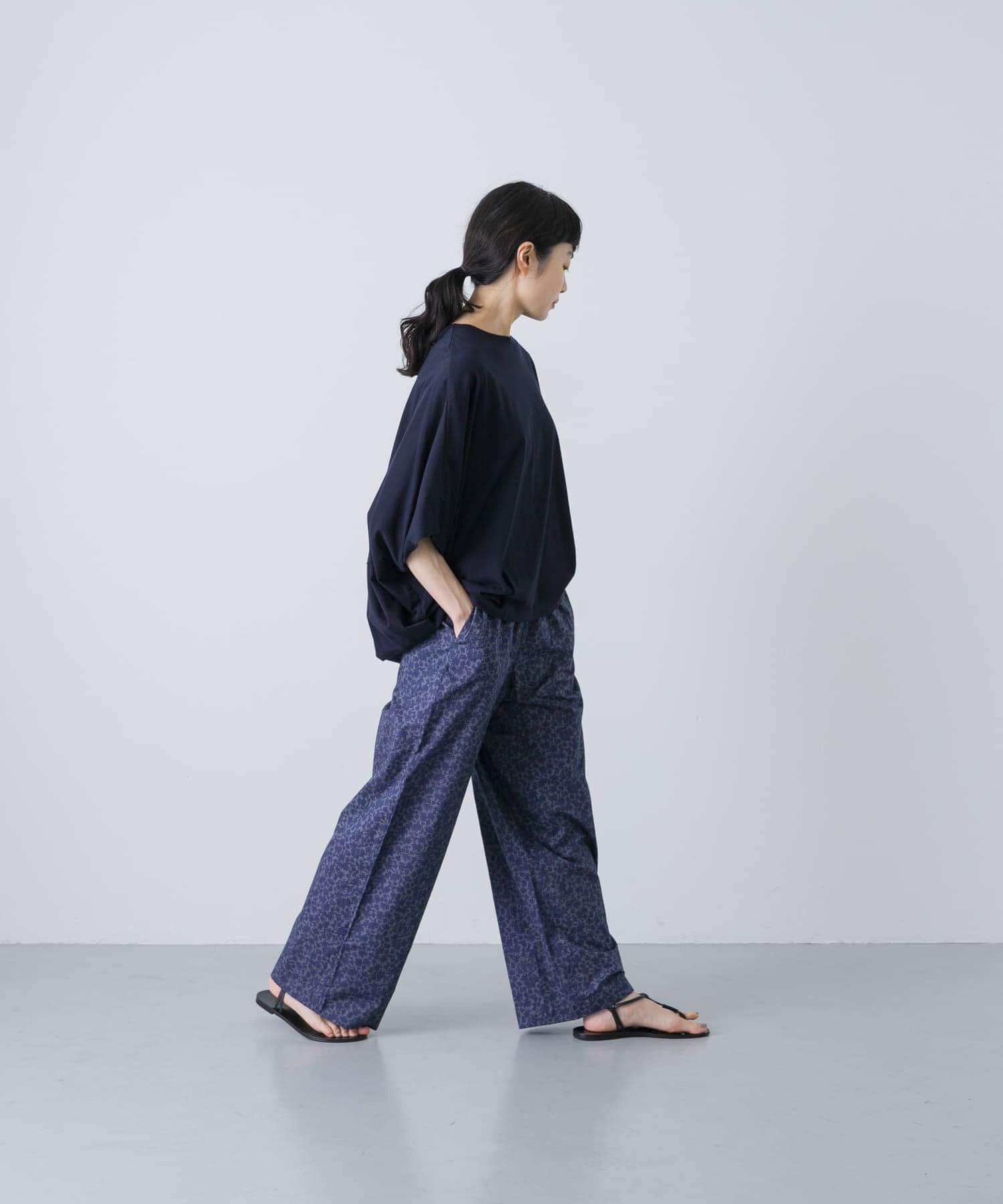 かぐれ「コットン小花柄イージーパンツ」|その他|