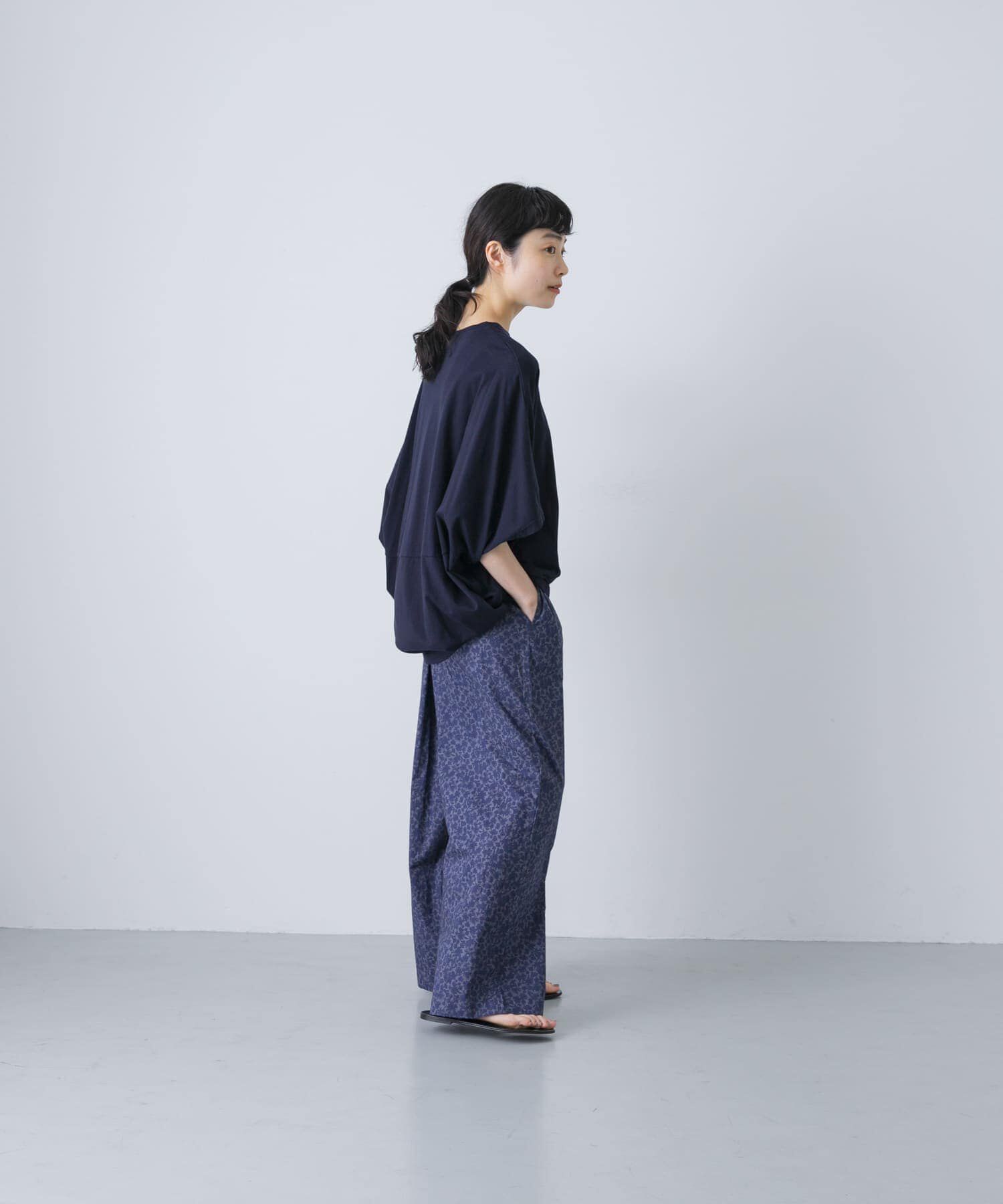 かぐれ「コットン小花柄イージーパンツ」|その他|