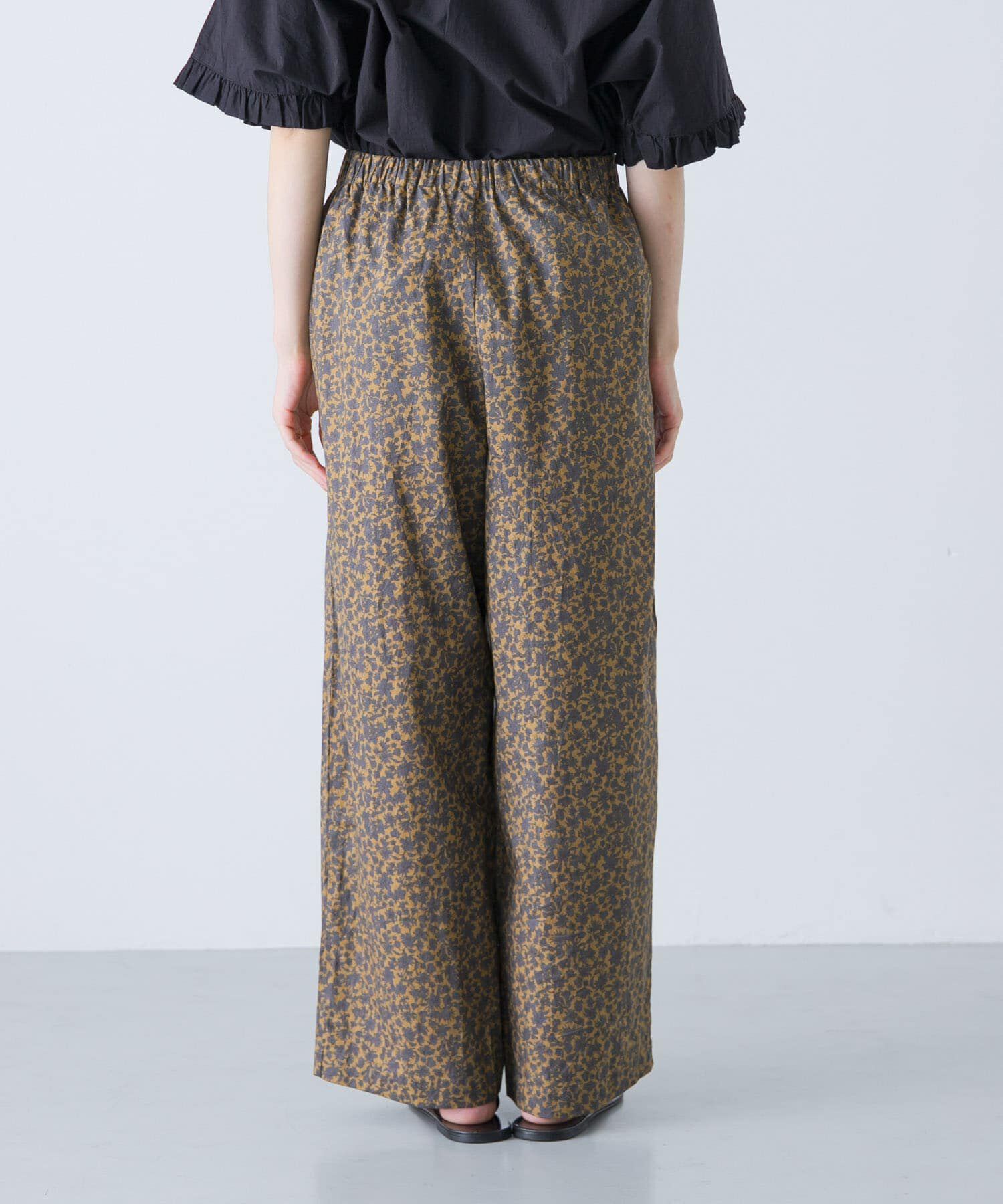 かぐれ「コットン小花柄イージーパンツ」|その他|