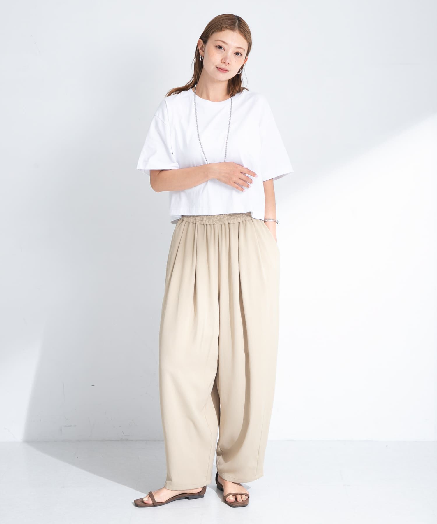 Sonny Label 「ダブルタックワイドイージーパンツ」|その他|