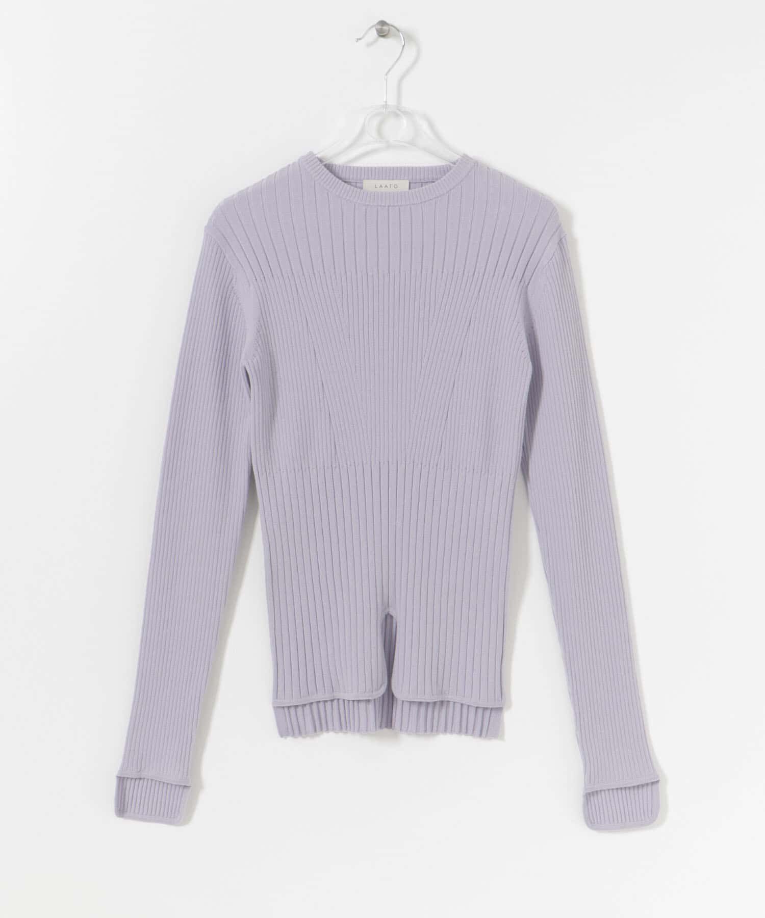 LAATO「RIB FLOW CREW KNIT」|ニット・セーター|