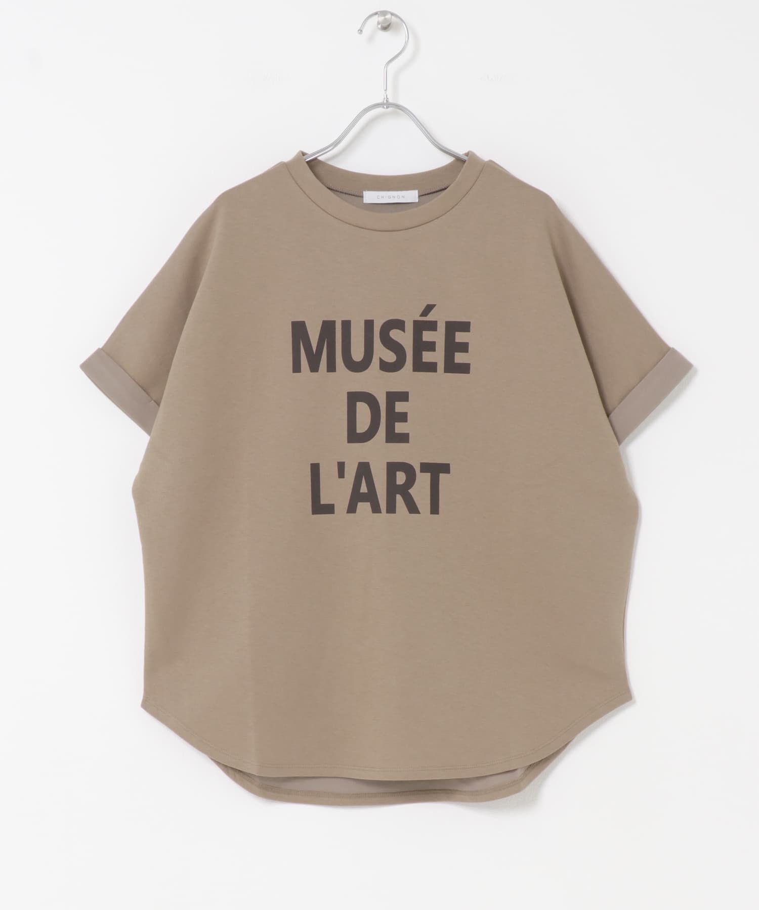 URBAN RESEARCH ROSSO「CHIGNON　ロールアップドルマンカットソー」|Tシャツ・カットソー|