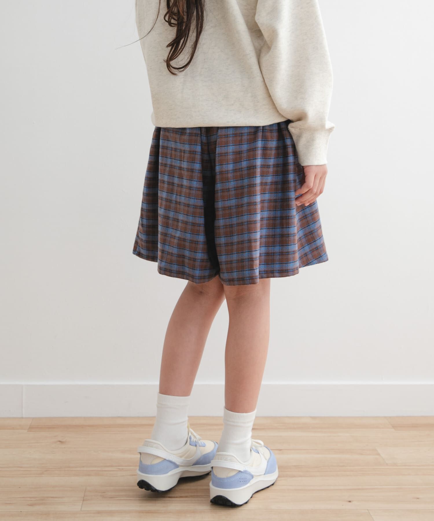 URBAN RESEARCH DOORS「『WEB/一部店舗限定サイズ』チェックラップキュロット(KIDS)」|その他|