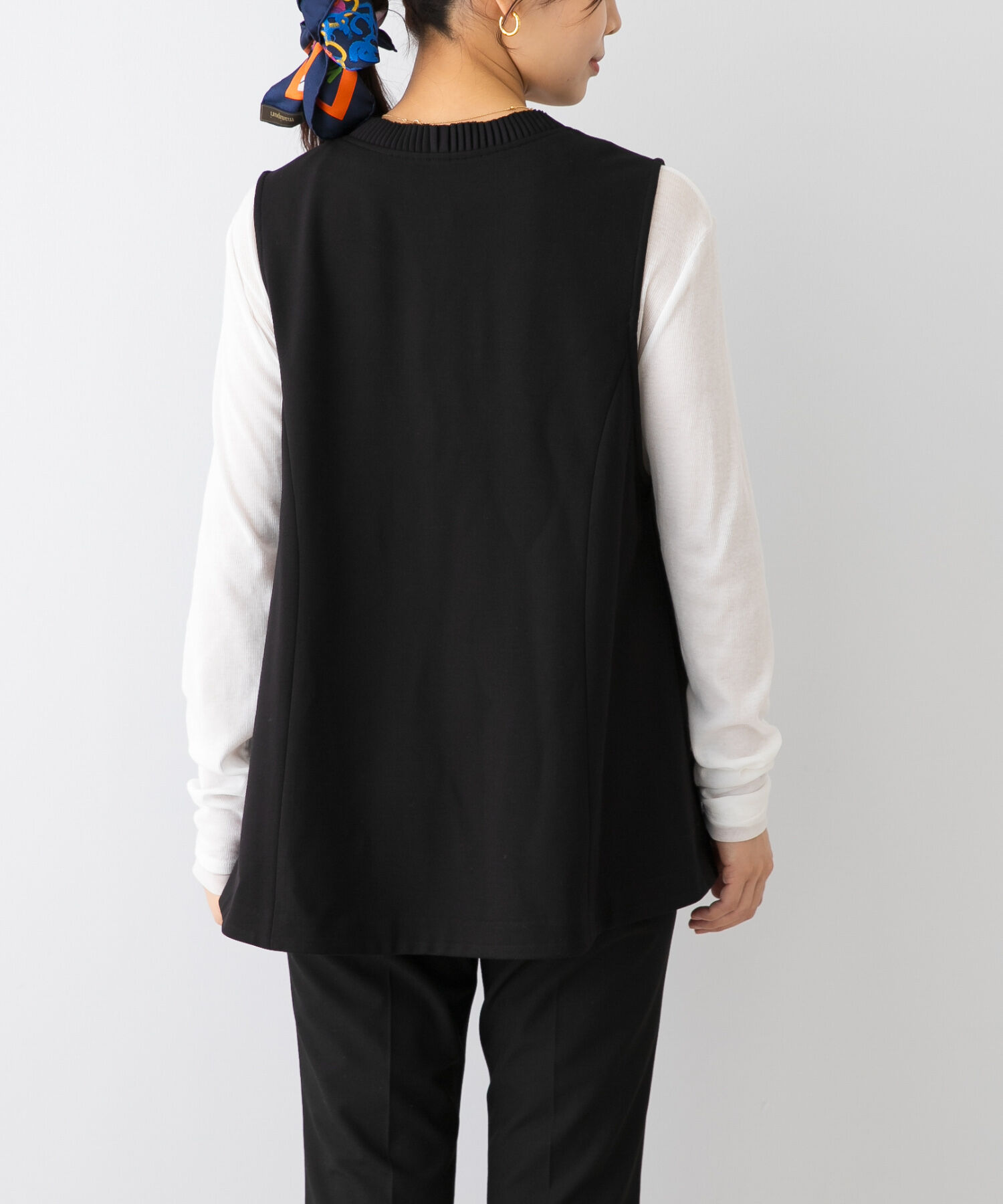 URBAN RESEARCH ROSSO「F by ROSSO　プリーツデザインジレ」|ベスト・ジレ|