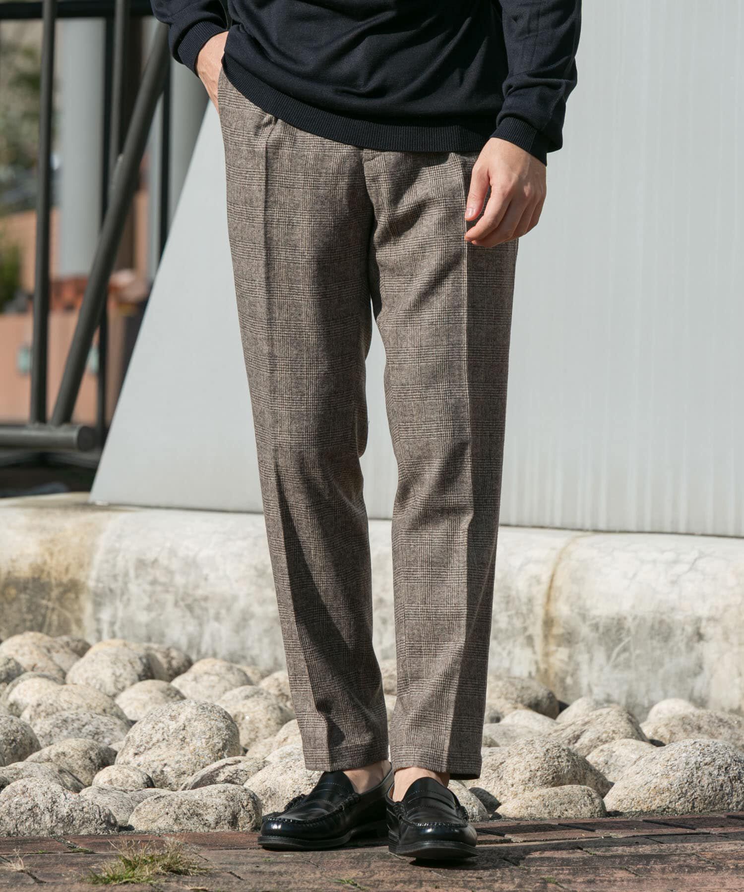 URBAN RESEARCH ROSSO「『XLサイズあり』ハイパフォーマンスウォームイージースラックス」|その他|ブラウン系その他