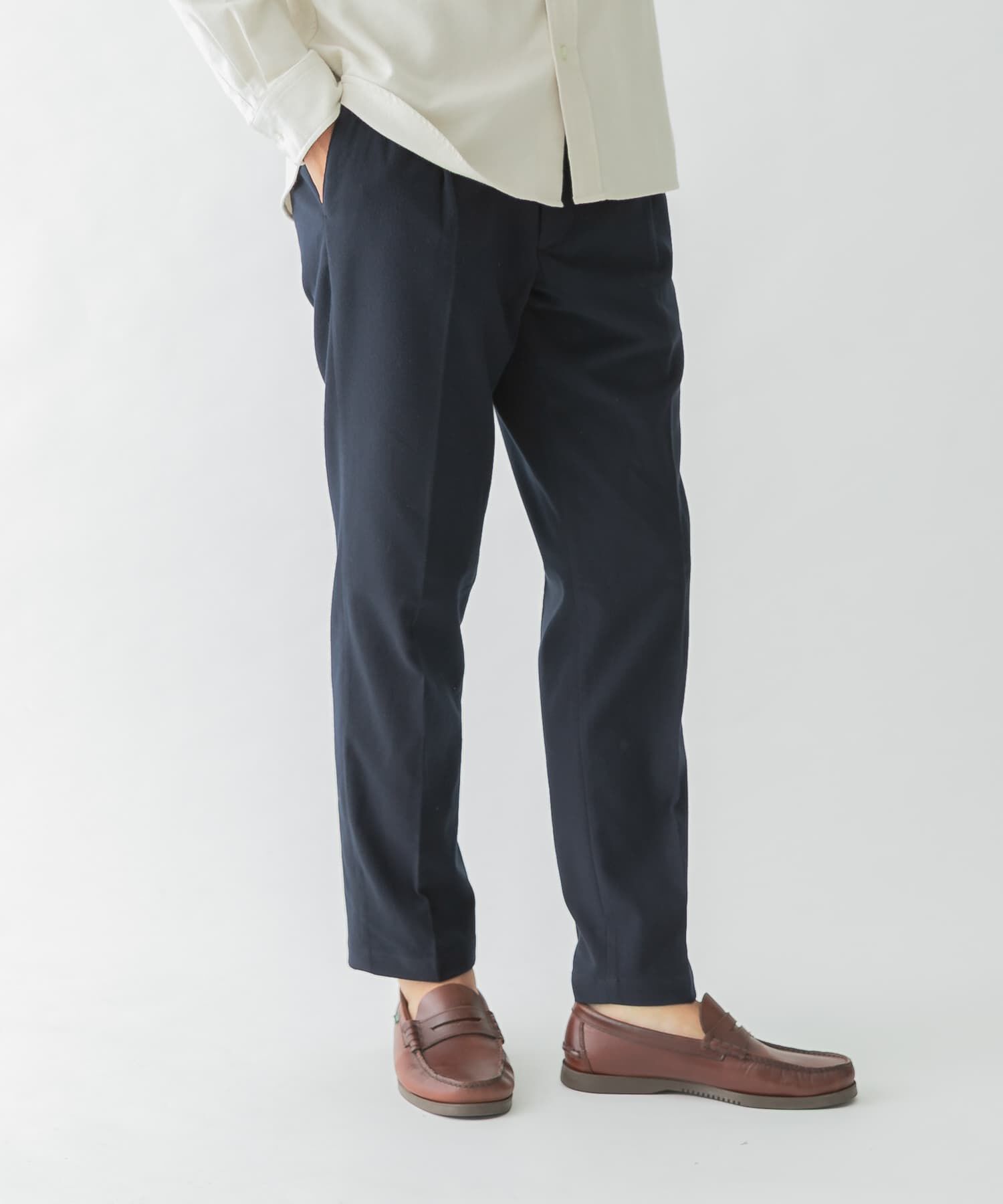 URBAN RESEARCH ROSSO「『XLサイズあり』ハイパフォーマンスウォームイージースラックス」|その他|ネイビー