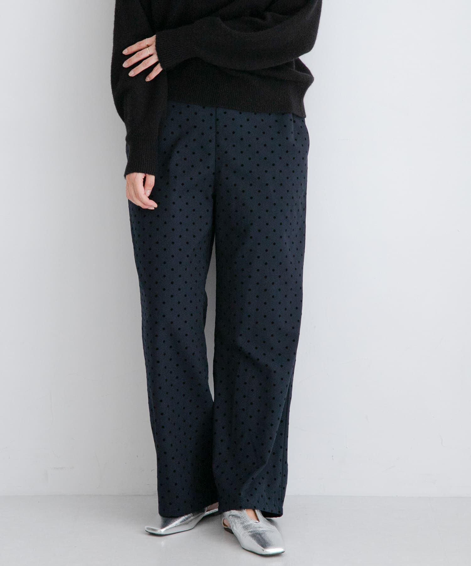 Sonny Label 「『WEB限定』フロッキードットイージーパンツ」|その他|