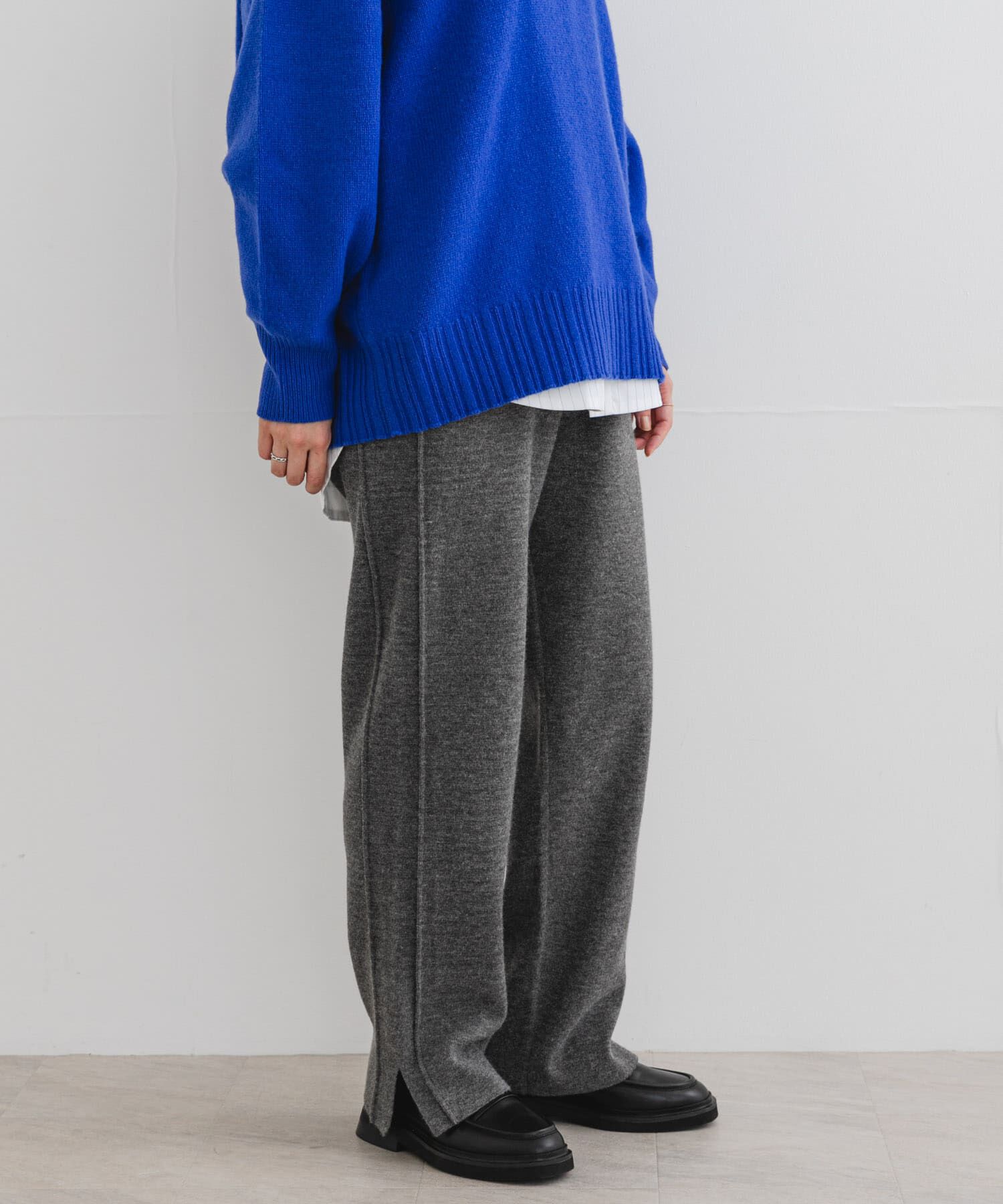 URBAN RESEARCH ROSSO「F by ROSSO　ウォッシャブル抗ピルニットパンツ」|その他|