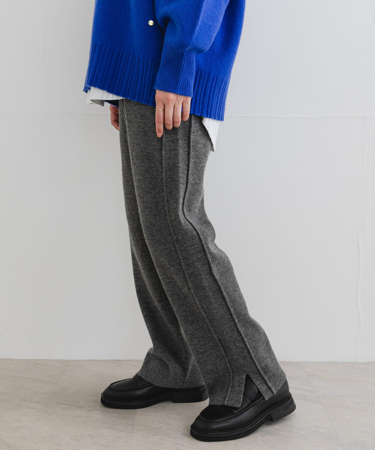 URBAN RESEARCH ROSSO「F by ROSSO　ウォッシャブル抗ピルニットパンツ」|その他|