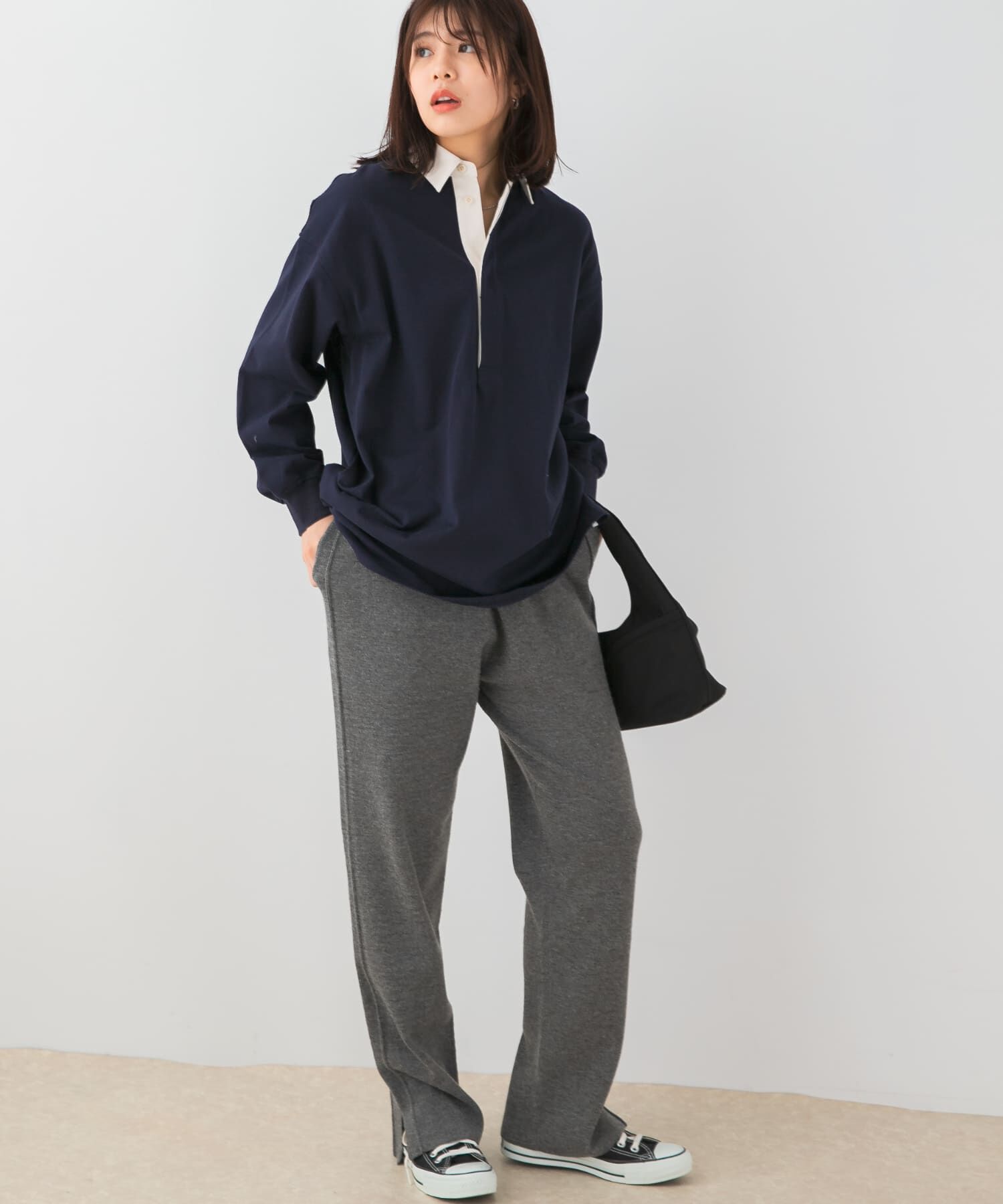 URBAN RESEARCH ROSSO「F by ROSSO　ウォッシャブル抗ピルニットパンツ」|その他|