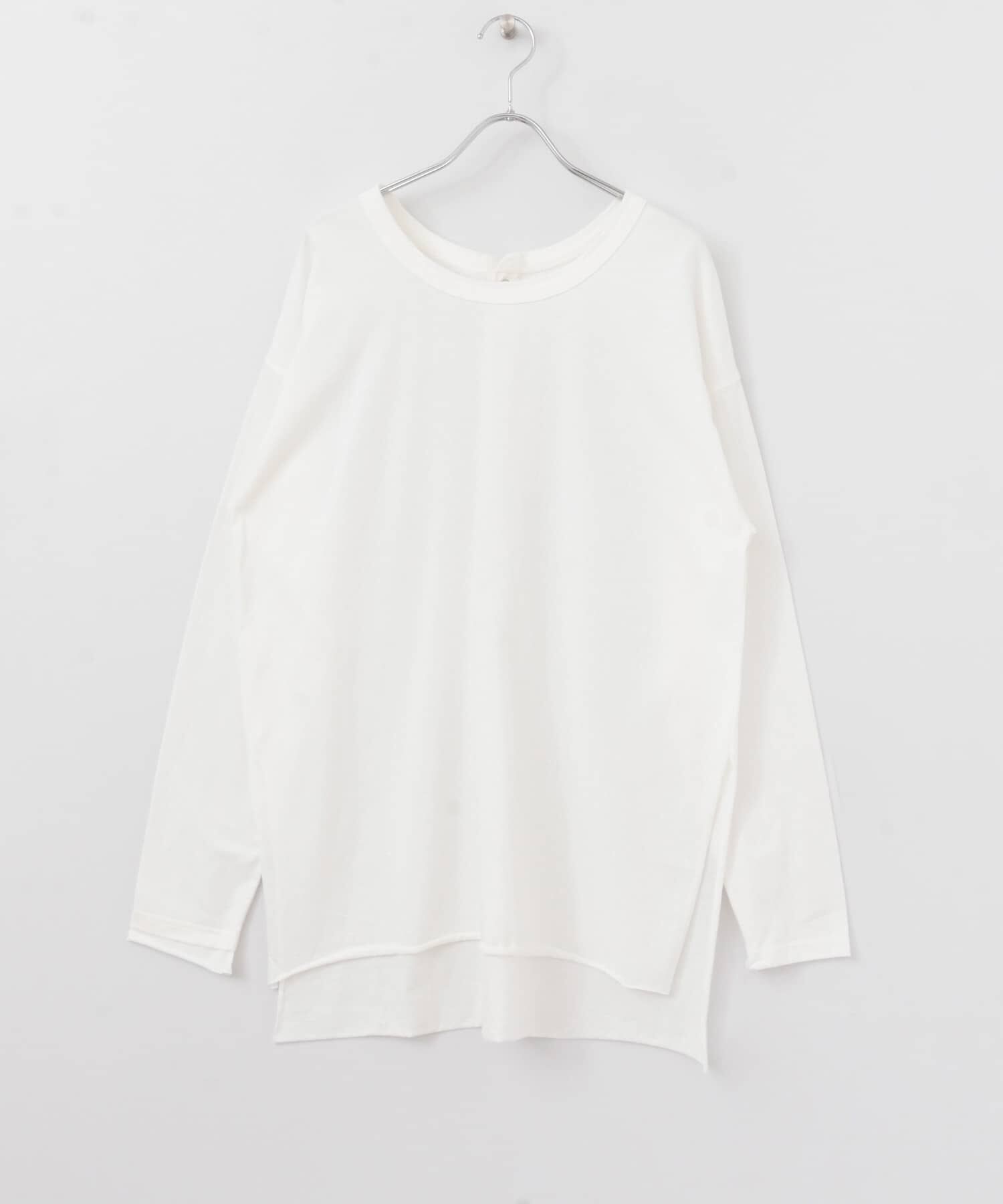  「バックヘンリーオーバーサイズTシャツ」|Tシャツ・カットソー|