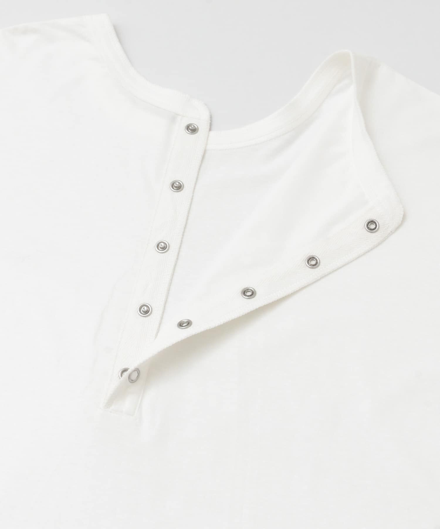  「バックヘンリーオーバーサイズTシャツ」|Tシャツ・カットソー|