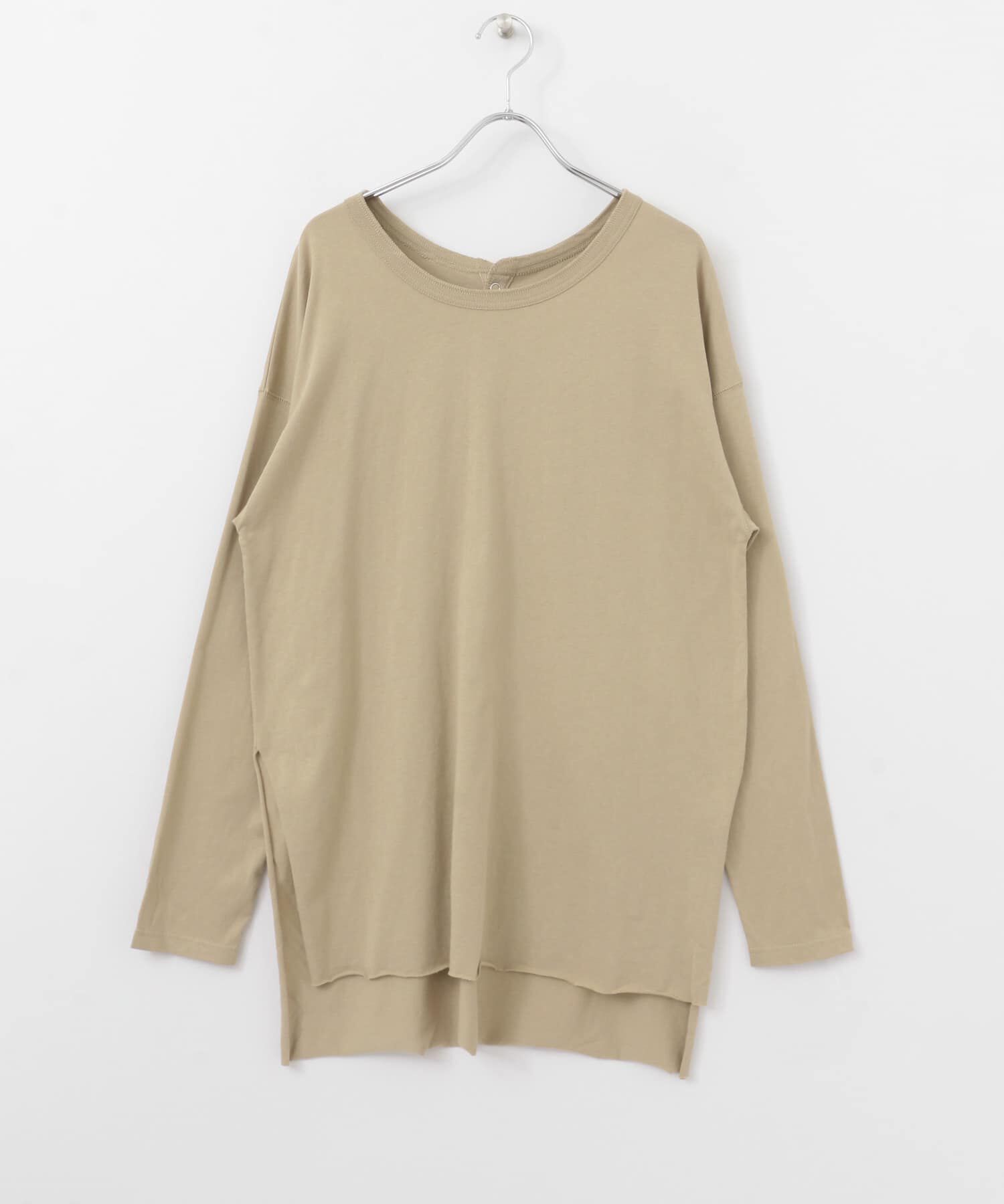  「バックヘンリーオーバーサイズTシャツ」|Tシャツ・カットソー|