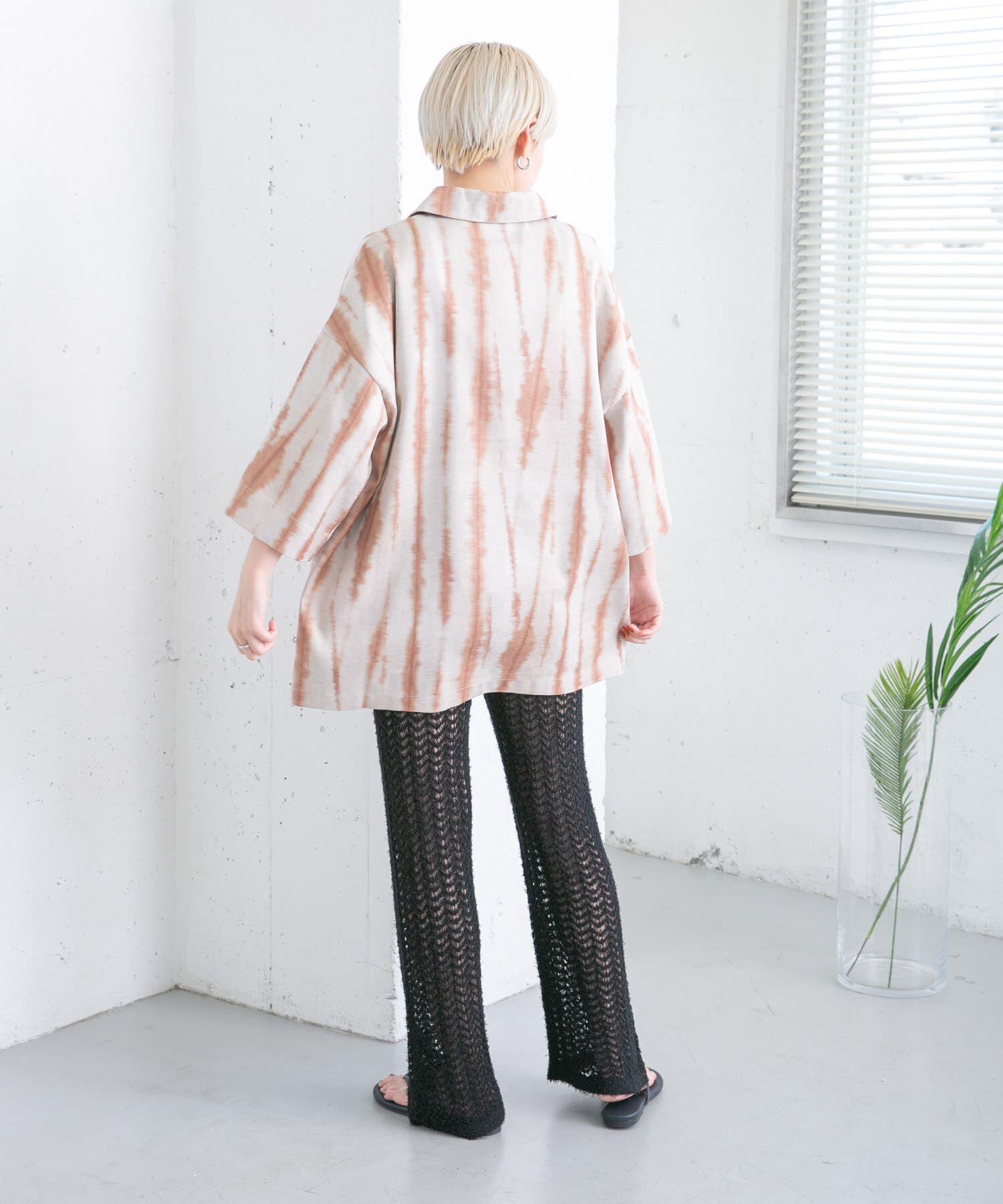  「透かし編みニットパンツ」|その他|