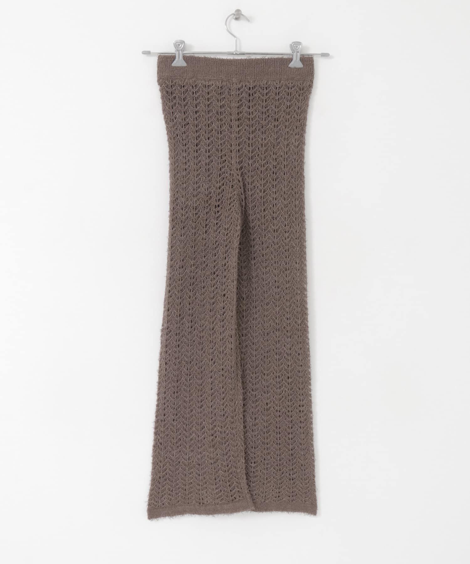  「透かし編みニットパンツ」|その他|