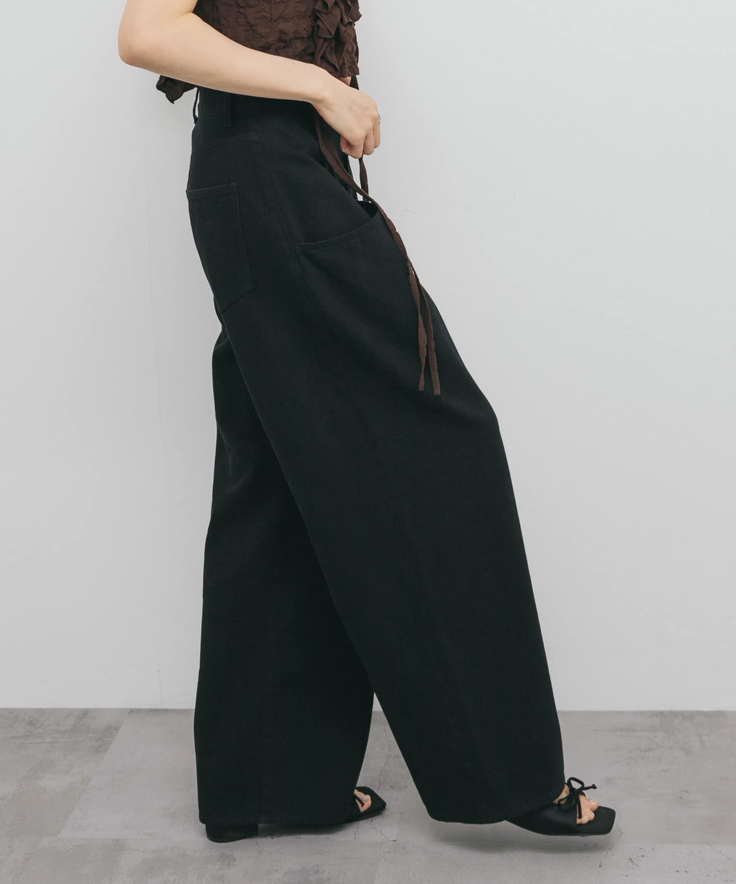  「『3サイズ展開』BIGポケットデザインツイルパンツ」|その他|