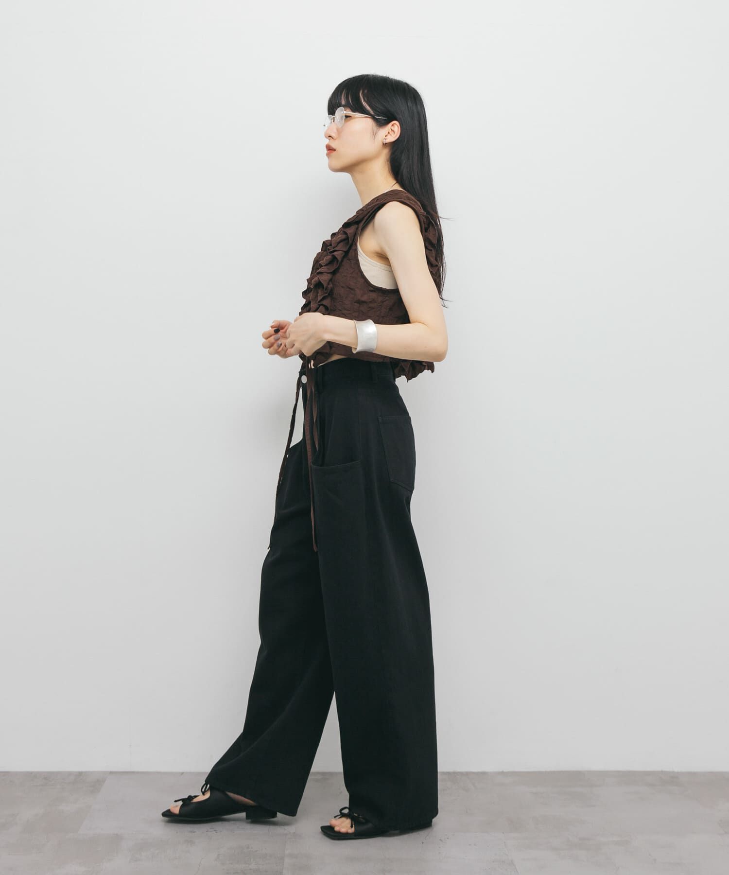  「『3サイズ展開』BIGポケットデザインツイルパンツ」|その他|