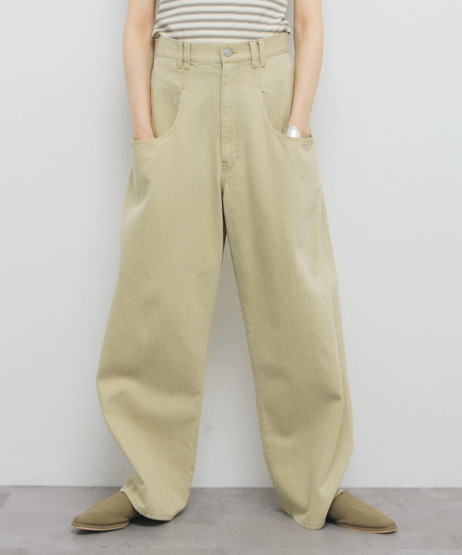  「『3サイズ展開』BIGポケットデザインツイルパンツ」|その他|