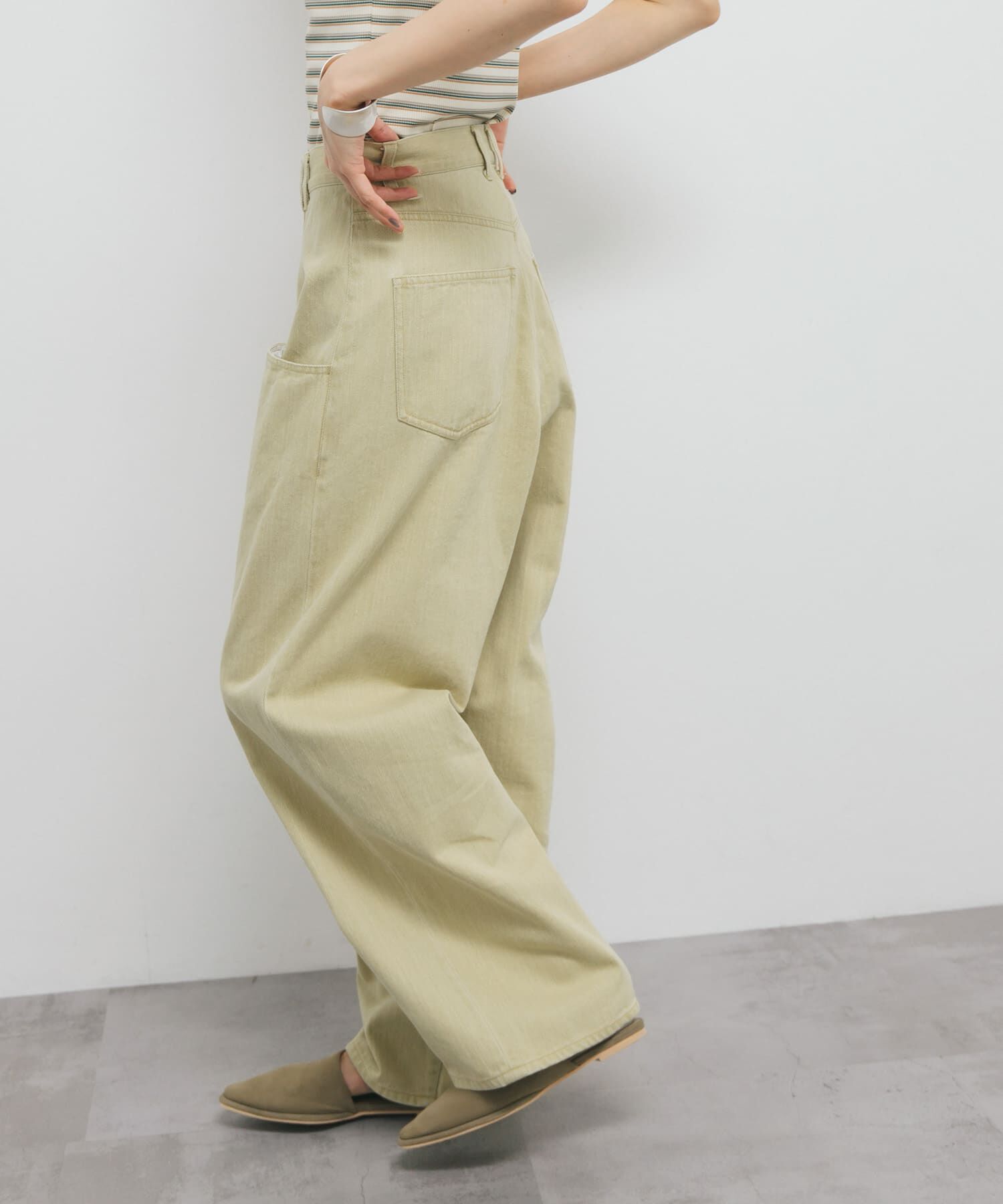  「『3サイズ展開』BIGポケットデザインツイルパンツ」|その他|