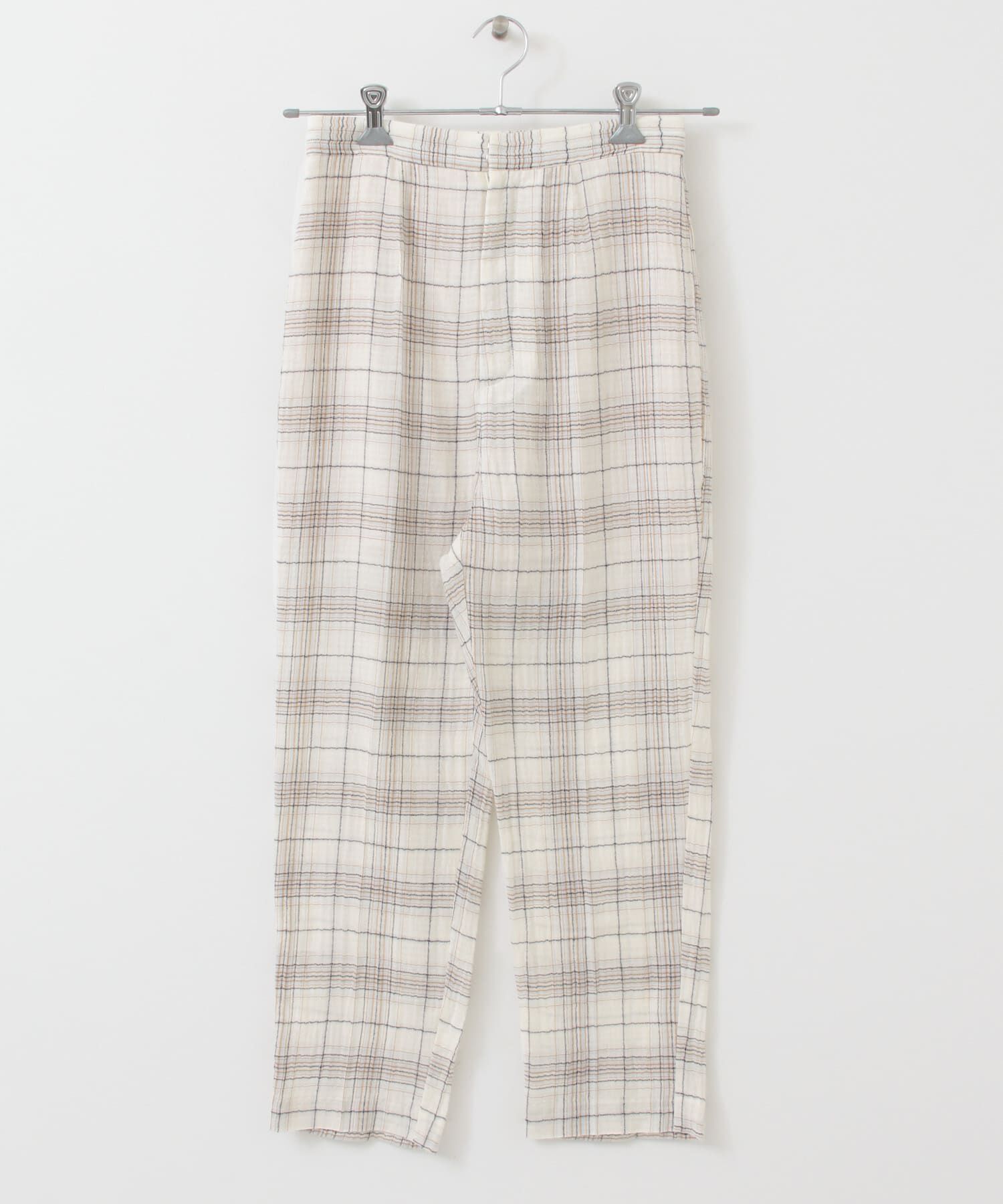  「シアーチェックパンツ」|その他|