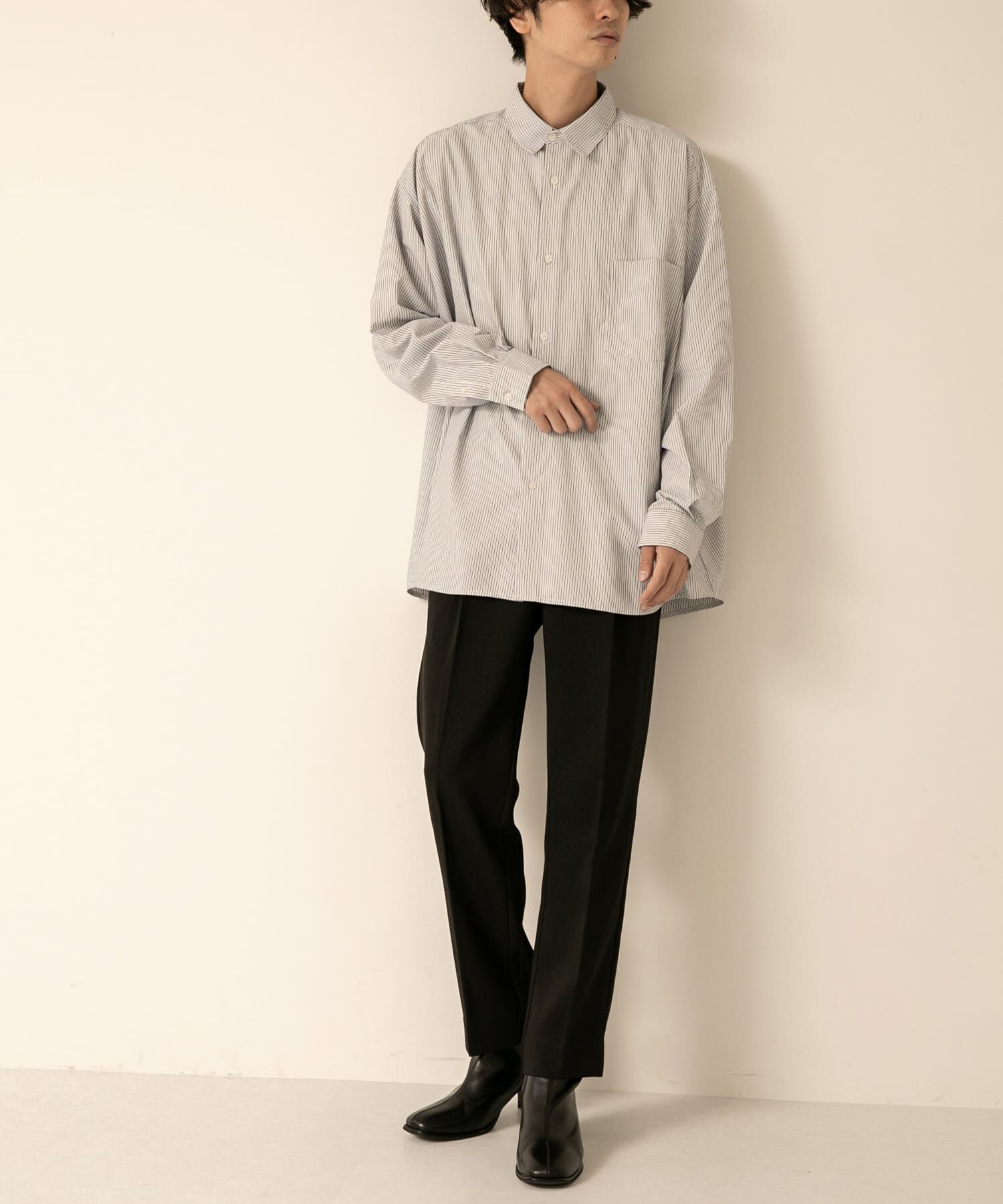 SENSE OF PLACE by URBAN RESEARCH「ハードツイルセンタープレスストレートパンツ」|その他|