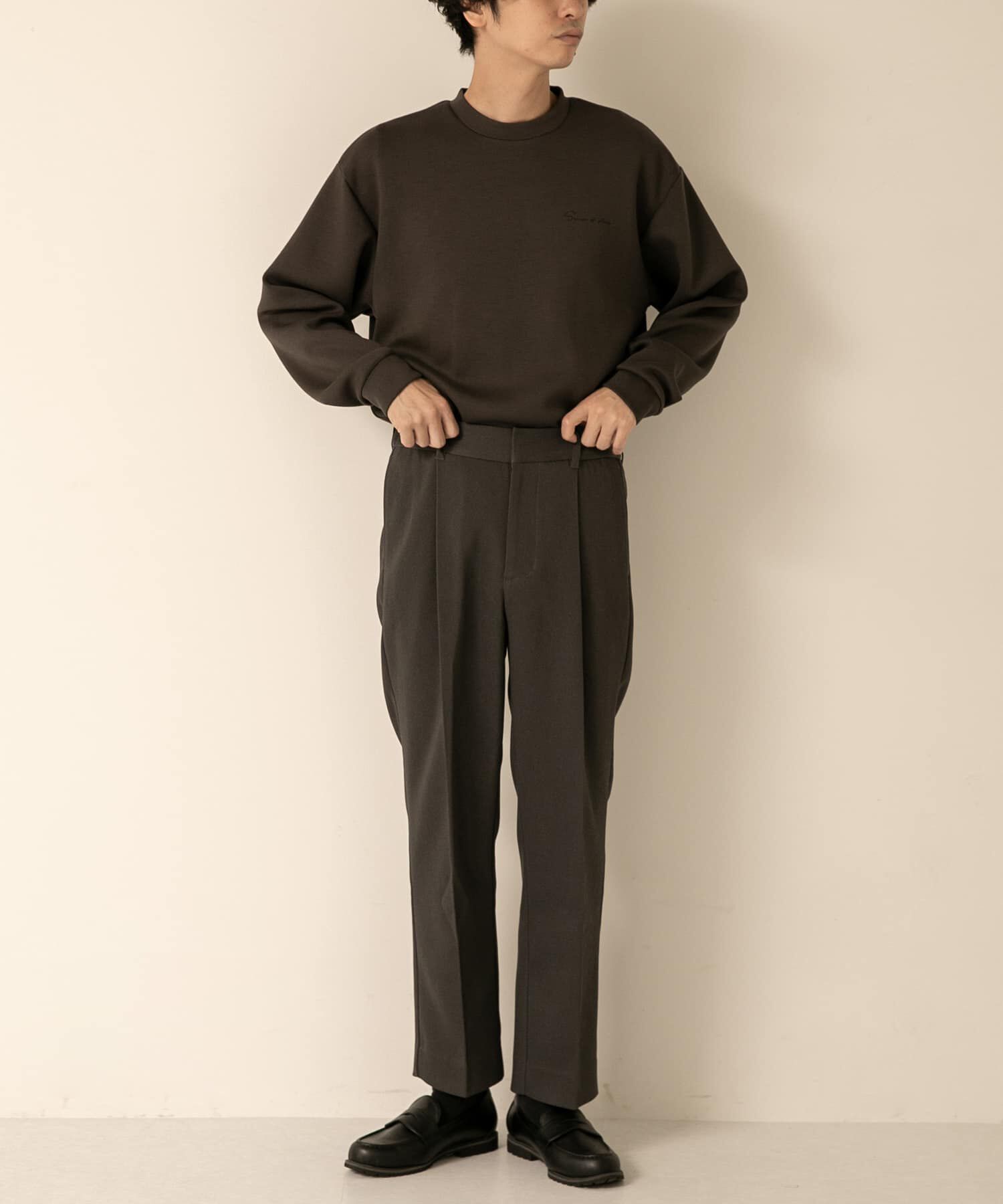 SENSE OF PLACE by URBAN RESEARCH「ハードツイルセンタープレスストレートパンツ」|その他|