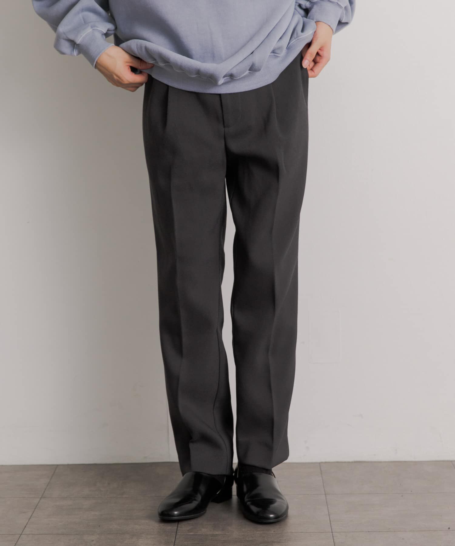 SENSE OF PLACE by URBAN RESEARCH「ハードツイルセンタープレスストレートパンツ」|その他|