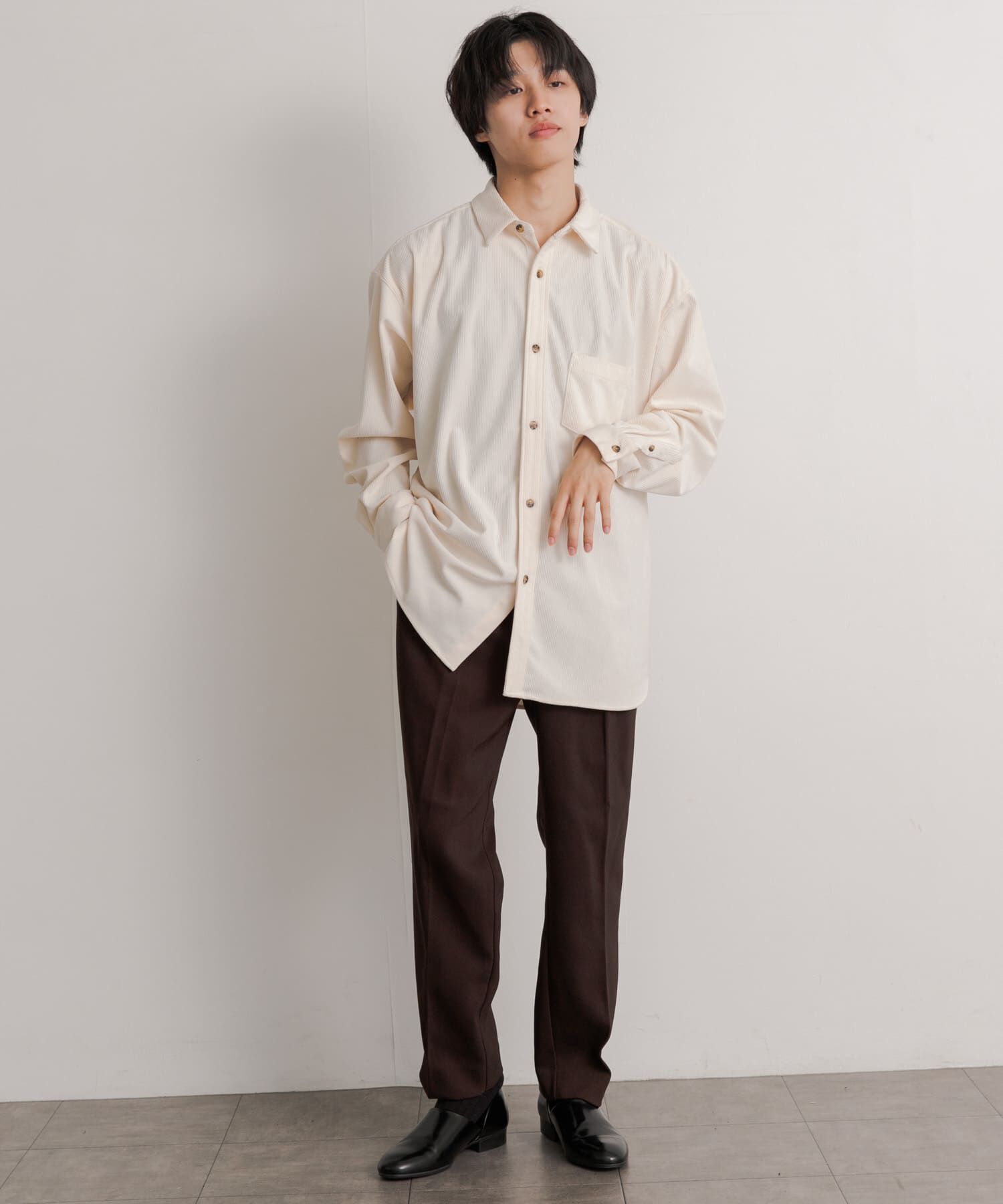 SENSE OF PLACE by URBAN RESEARCH「ハードツイルセンタープレスストレートパンツ」|その他|